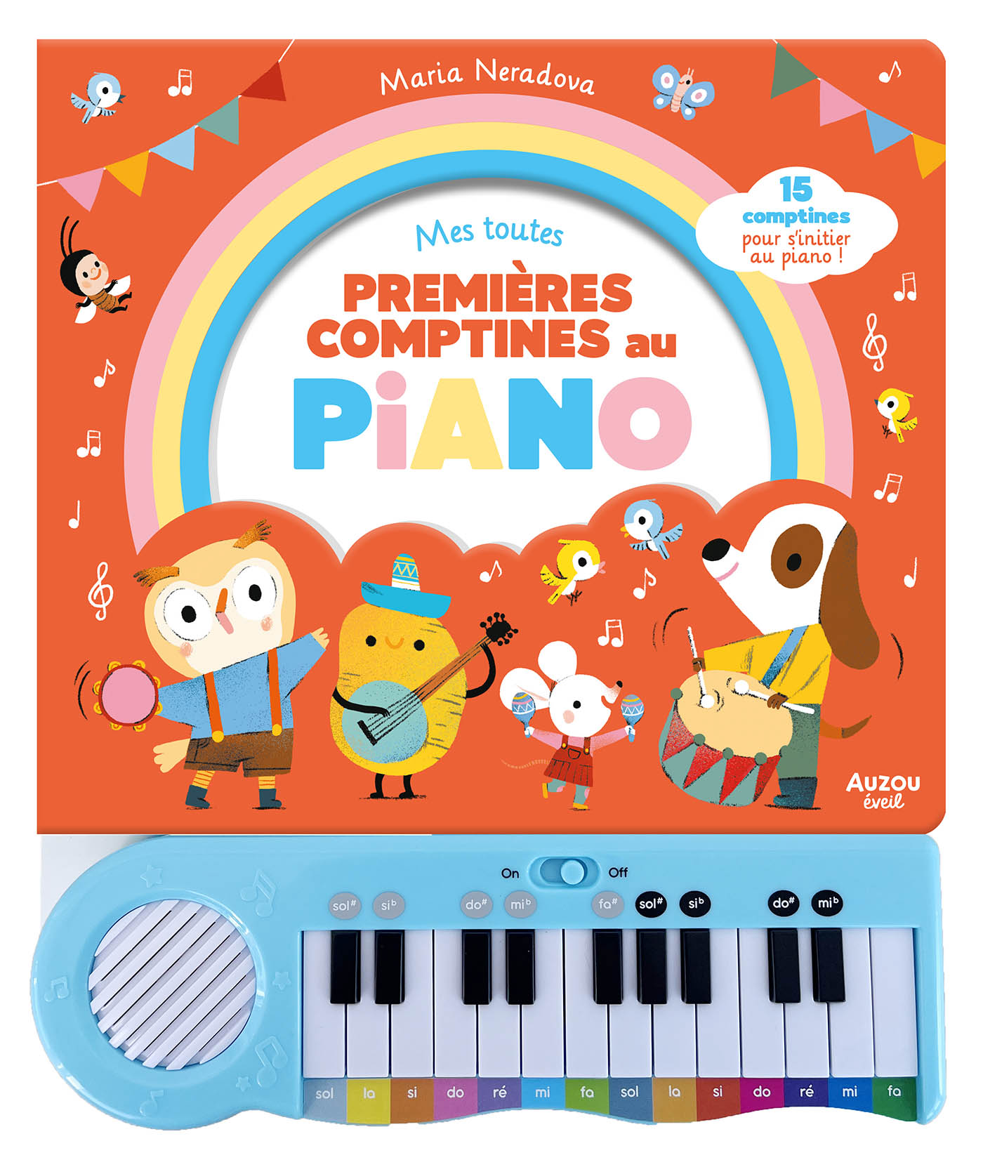 Mon Livre Piano - Mes Toutes Premières Comptines Au Piano