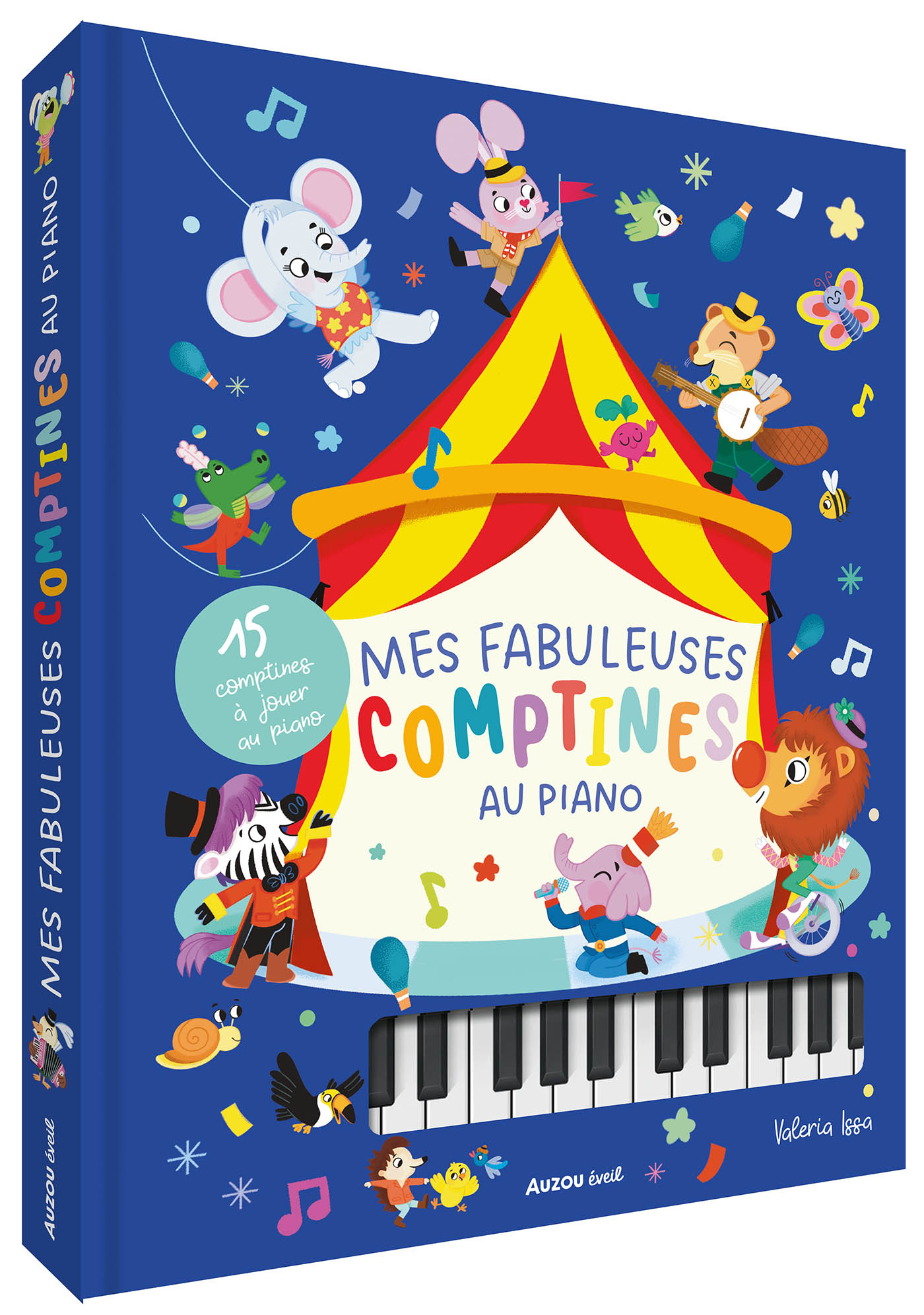 Mon Livre Piano - Mes Fabuleuses Comptines Au Piano