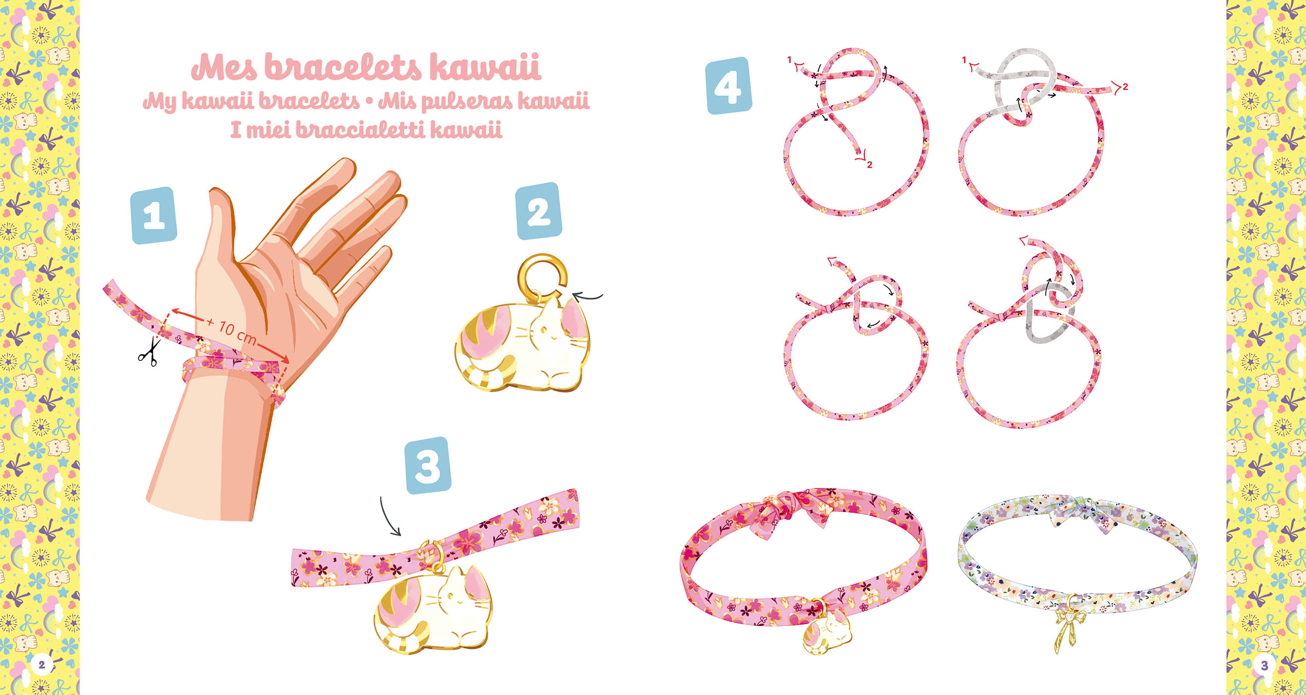 Ma Boîte À Bijoux - Mes Bracelets Phospho Kawaii Ma Boîte À Bijoux - Mes Bracelets Phospho Kawaii