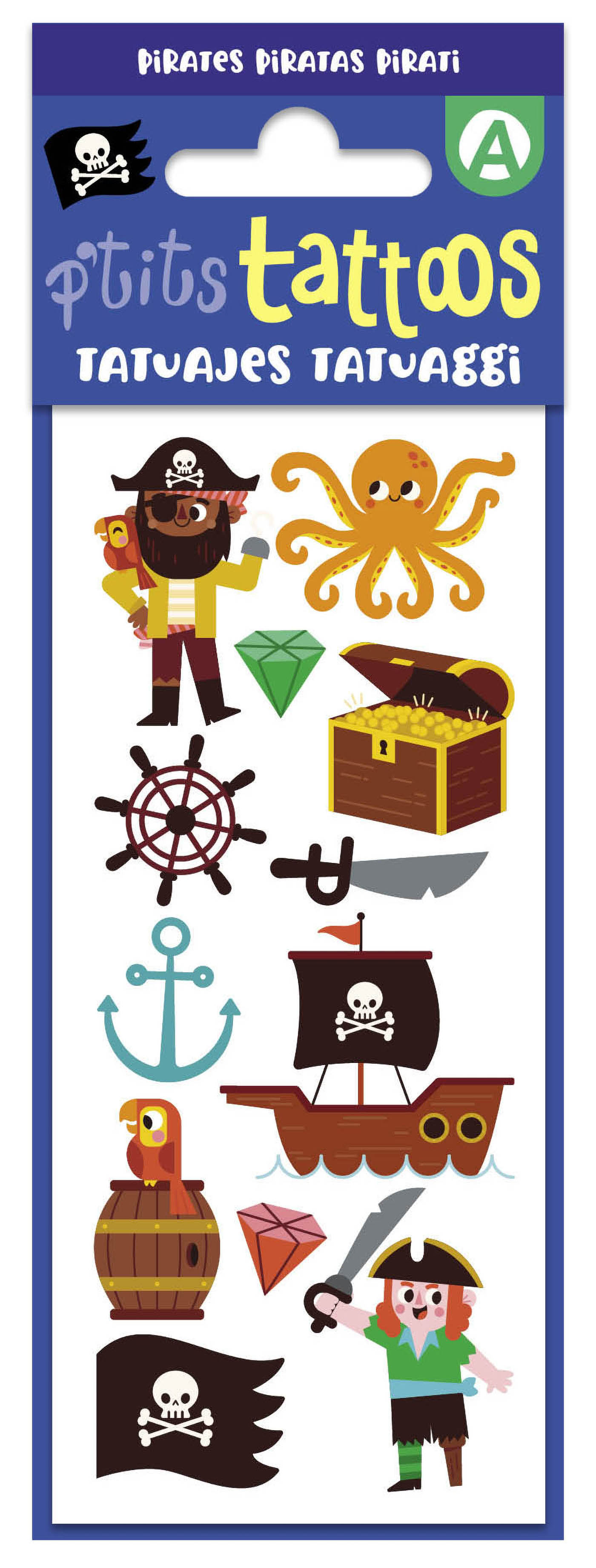 Mes P'tits Tattoos - Pirates