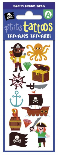 Mes p'tits tattoos - Pirates