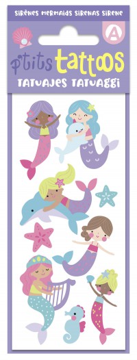 Mes p'tits tattoos - Sirènes