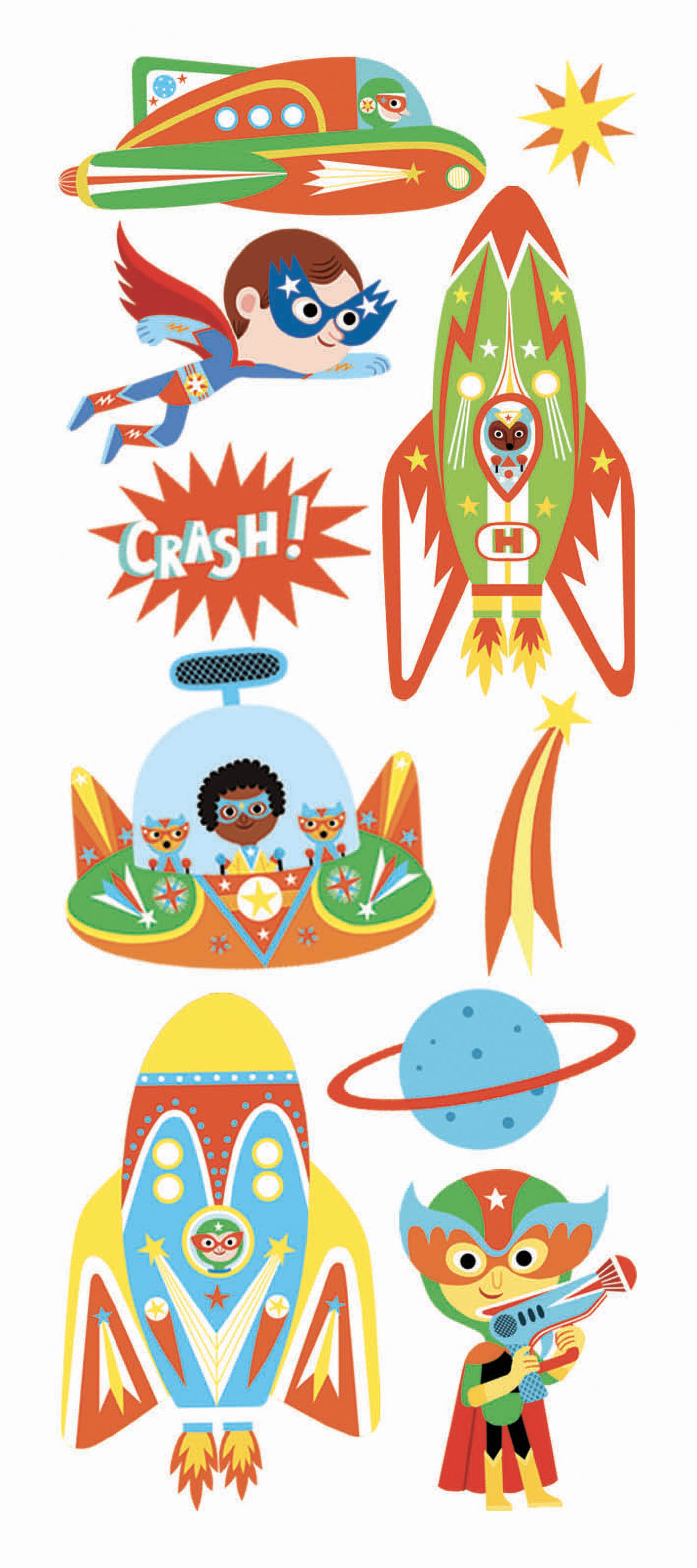 Mes P'tits Tattoos - Super-Héros Mes P'tits Tattoos - Super-Héros