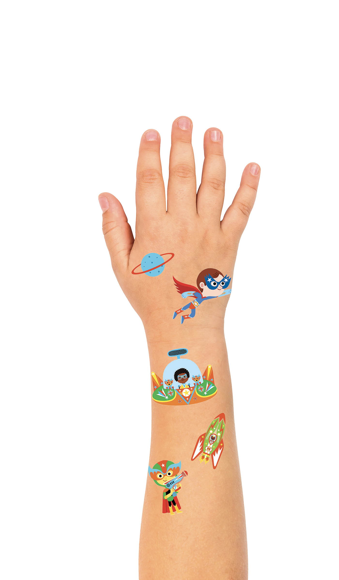 Mes P'tits Tattoos - Super-Héros Mes P'tits Tattoos - Super-Héros