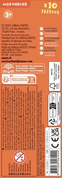 Mes P'tits Tattoos - Mes P'tits Tattoos Super-Héros