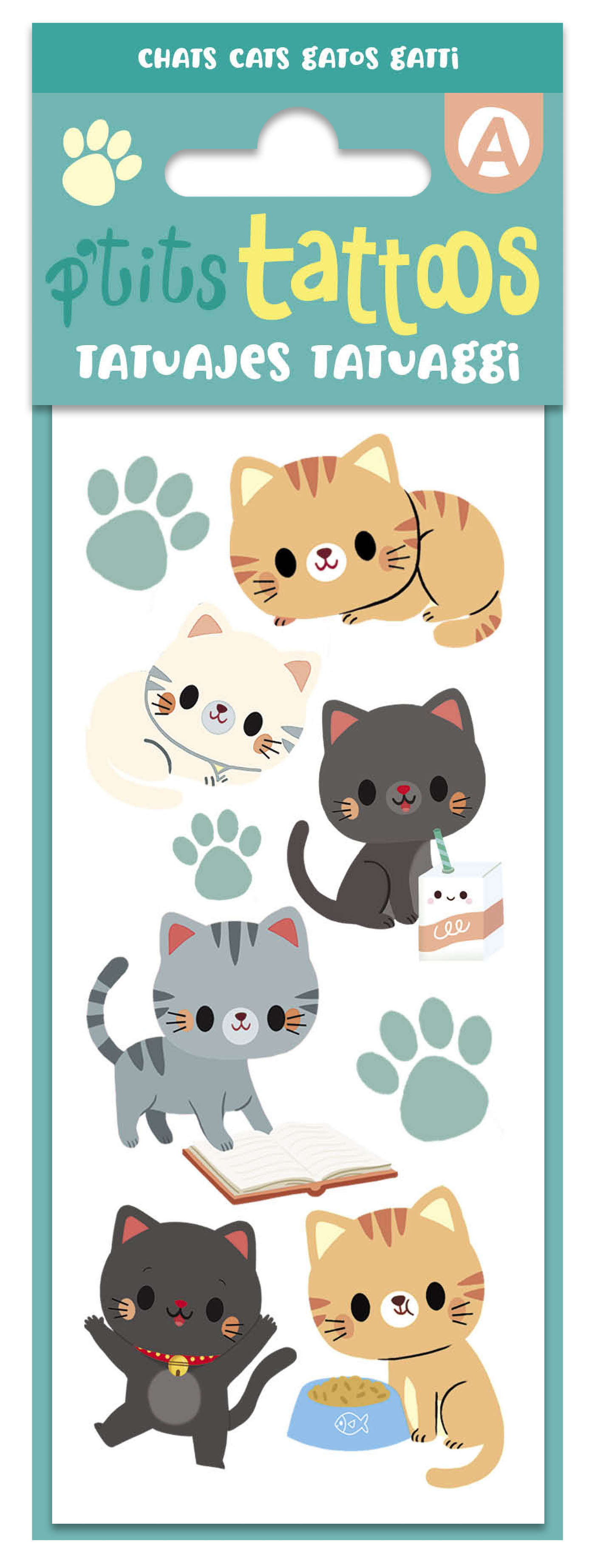 Mes P'tits Tattoos - Chats