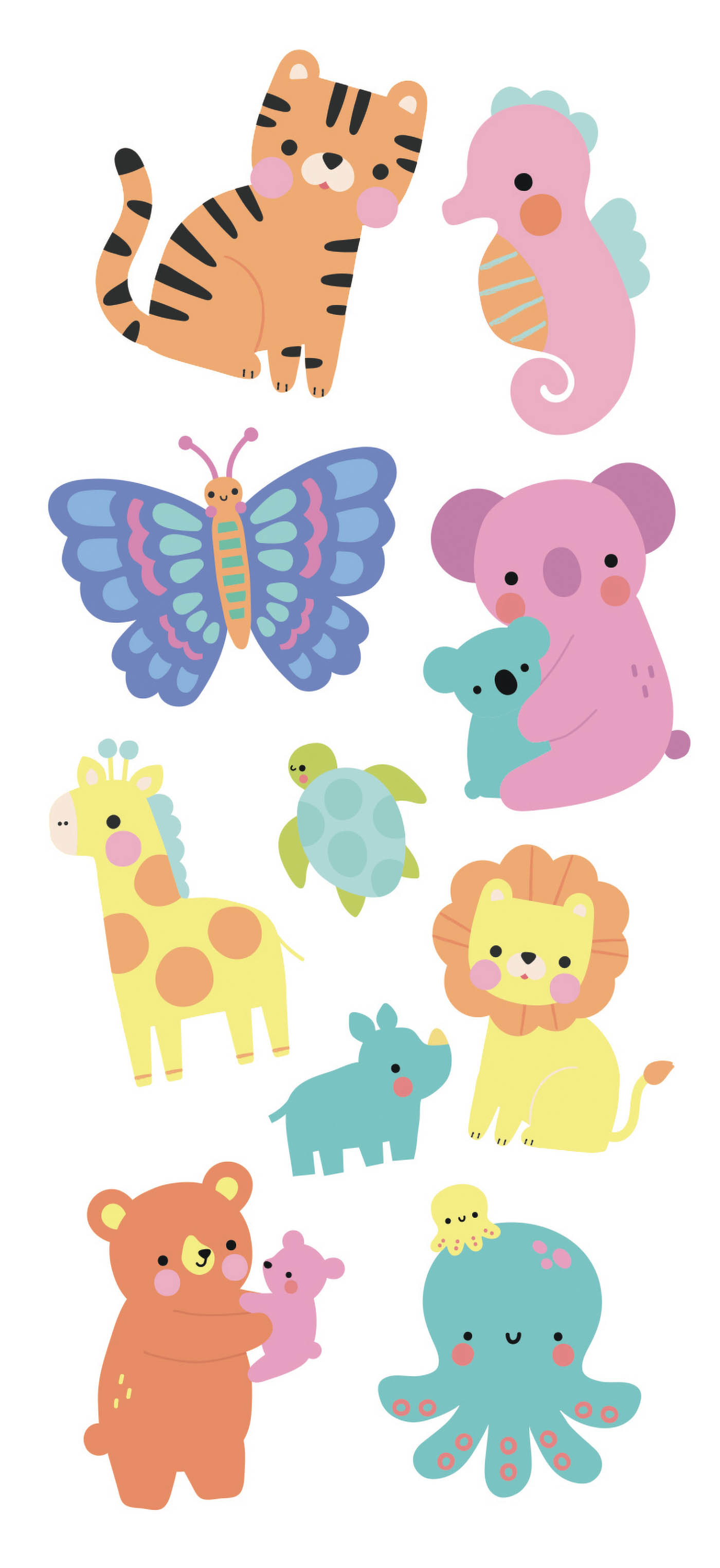 Mes P'tits Tattoos - Animaux