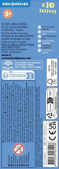 Mes P'tits Tattoos - Animaux