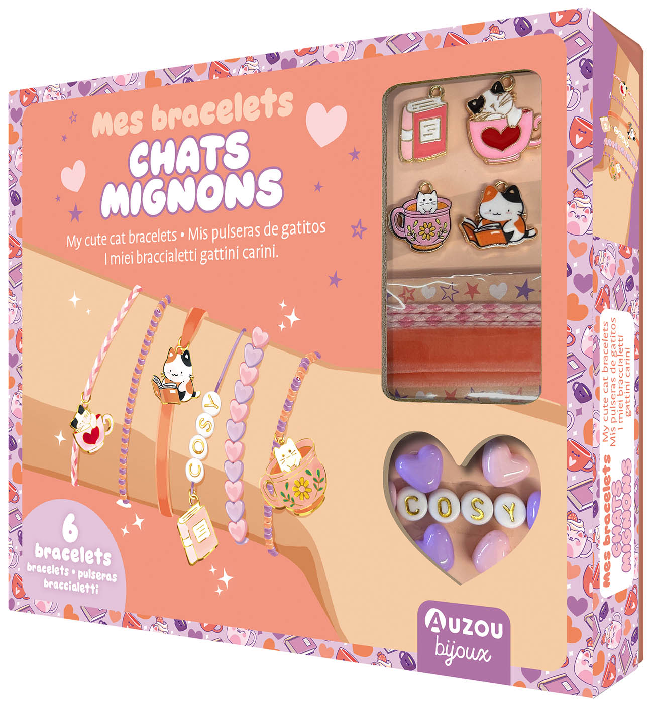 Mes Jolis Bijoux - Mes Bracelets Chats Mignons