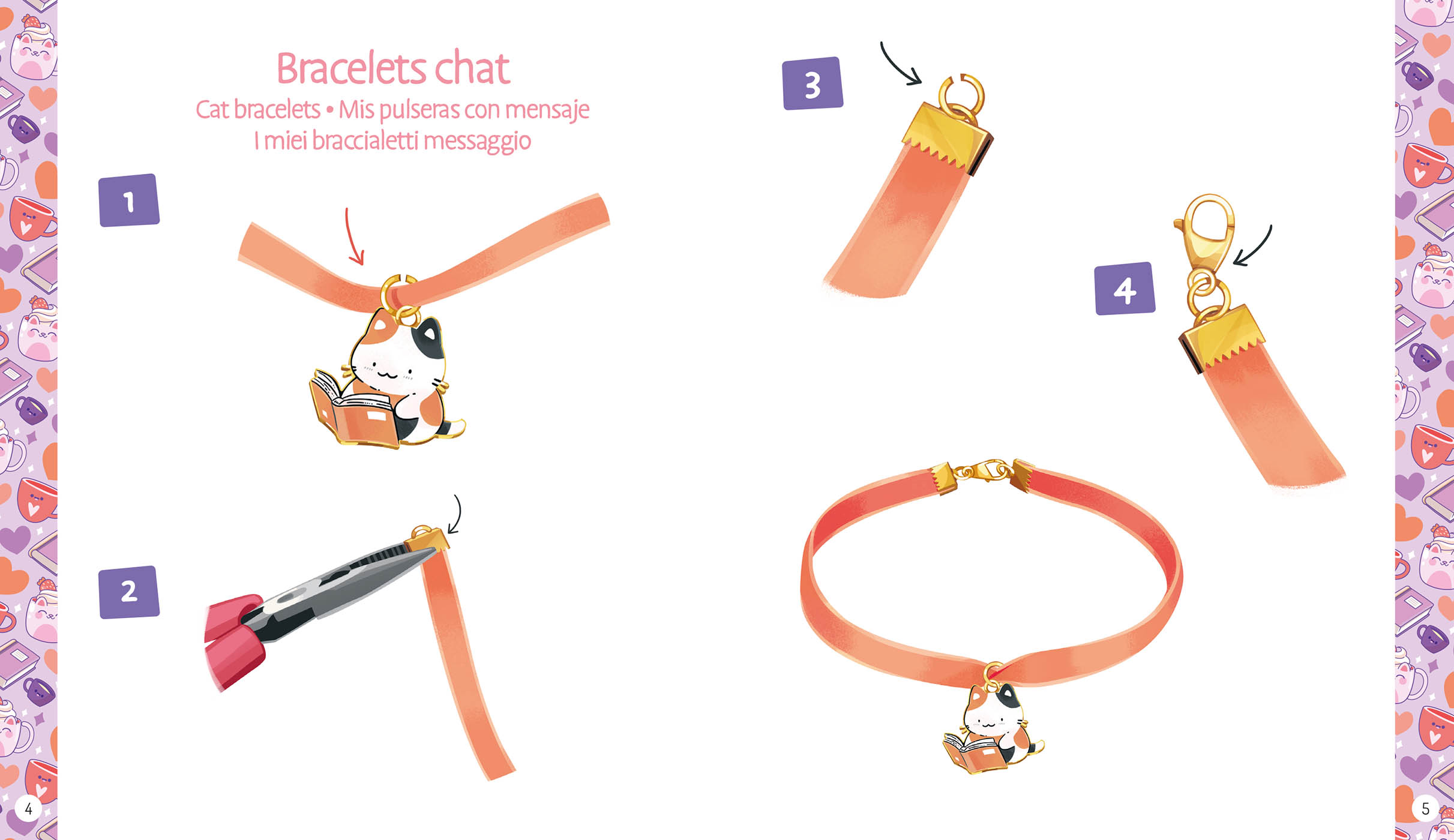 Mes Jolis Bijoux - Mes Bracelets Chats Mignons