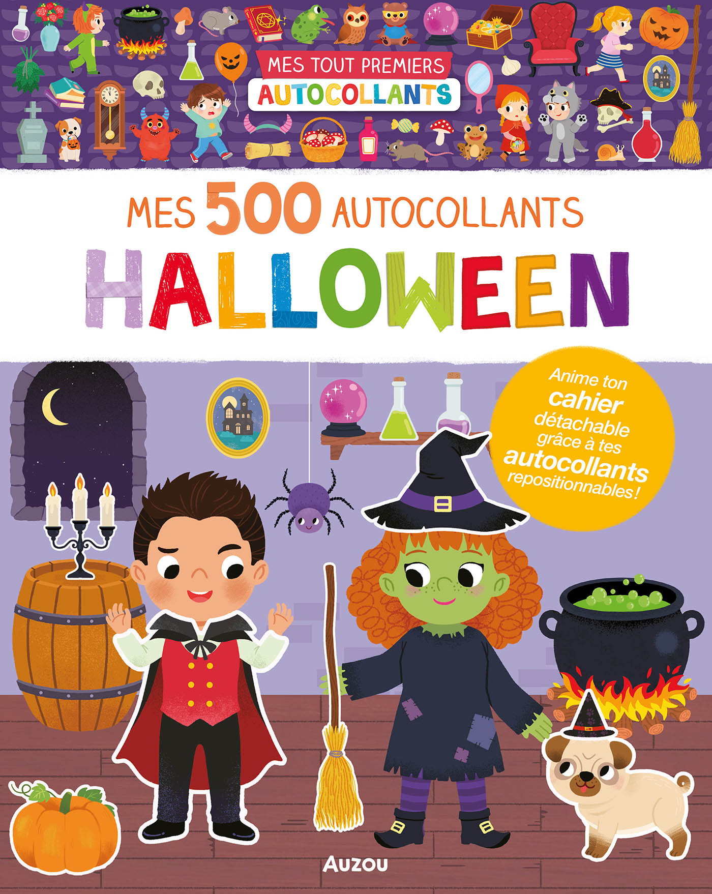 Mes Tout Premiers Autocollants - 500 Autocollants Halloween Mes Tout Premiers Autocollants - 500 Autocollants Halloween