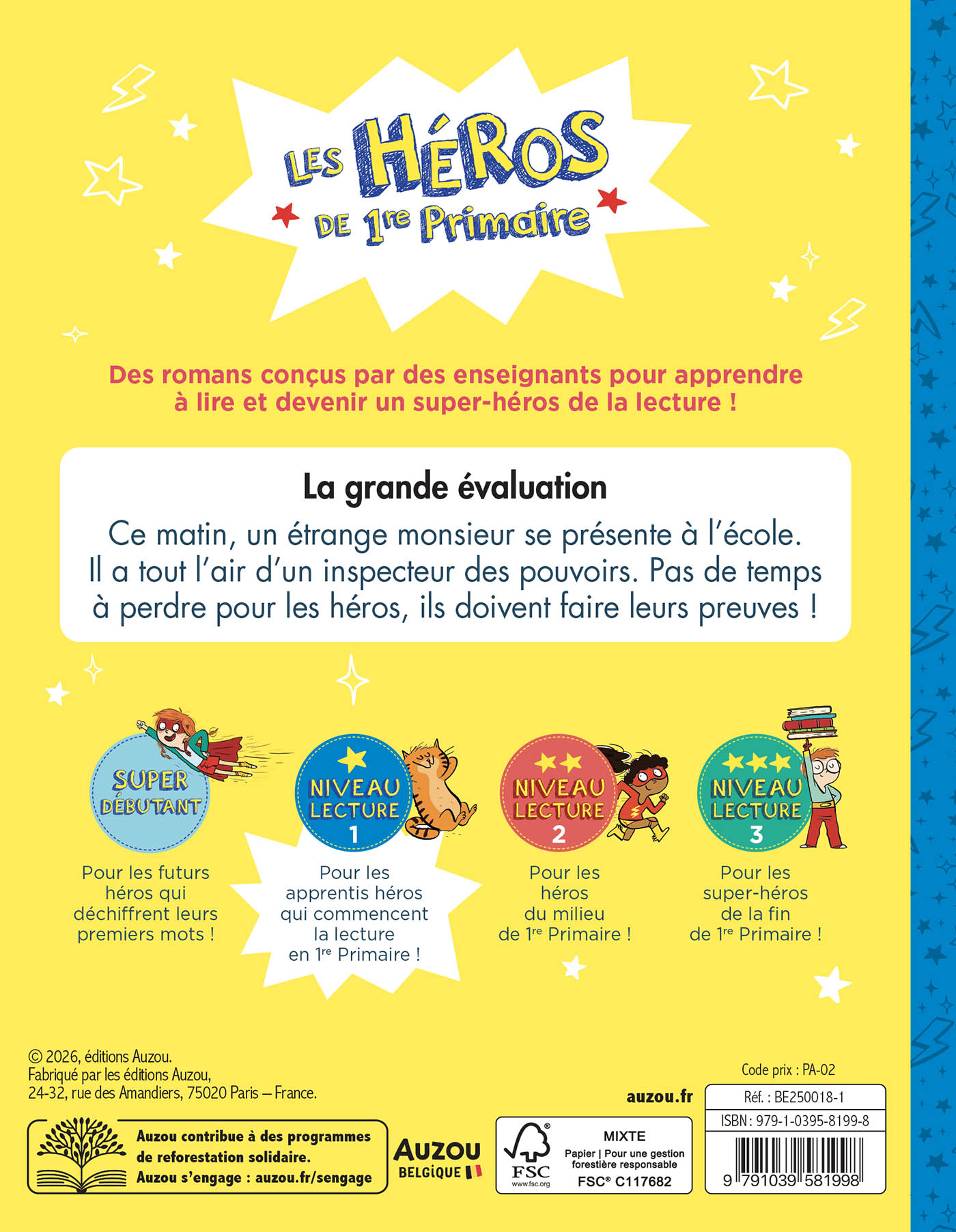 Les Héros De 1Re Primaire - Niveau 1 - La Grande Évaluation Les Héros De 1Re Primaire - Niveau 1 - La Grande Évaluation