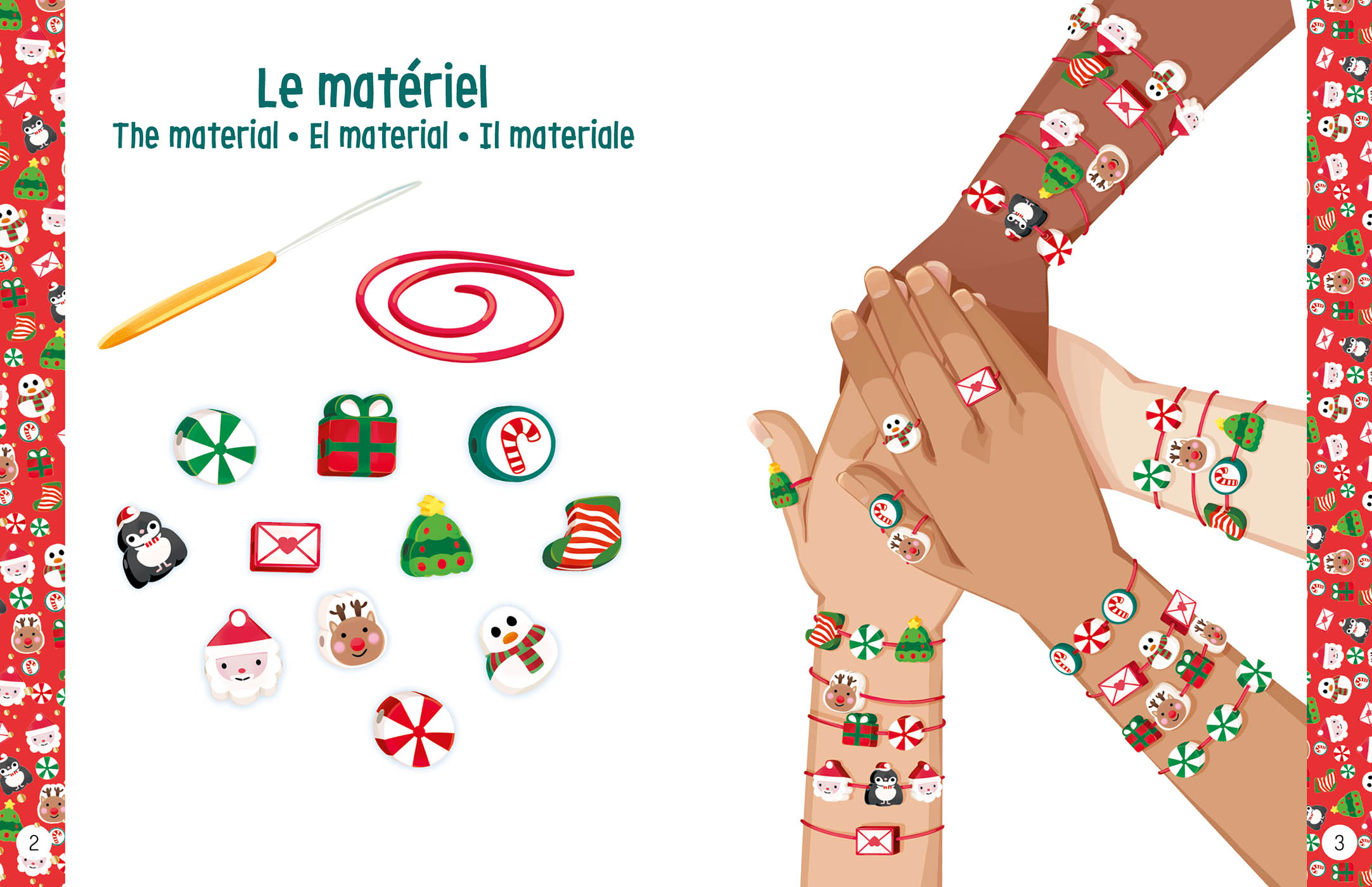 Mes Jolis Bijoux - Mes Premiers Bracelets De Noël