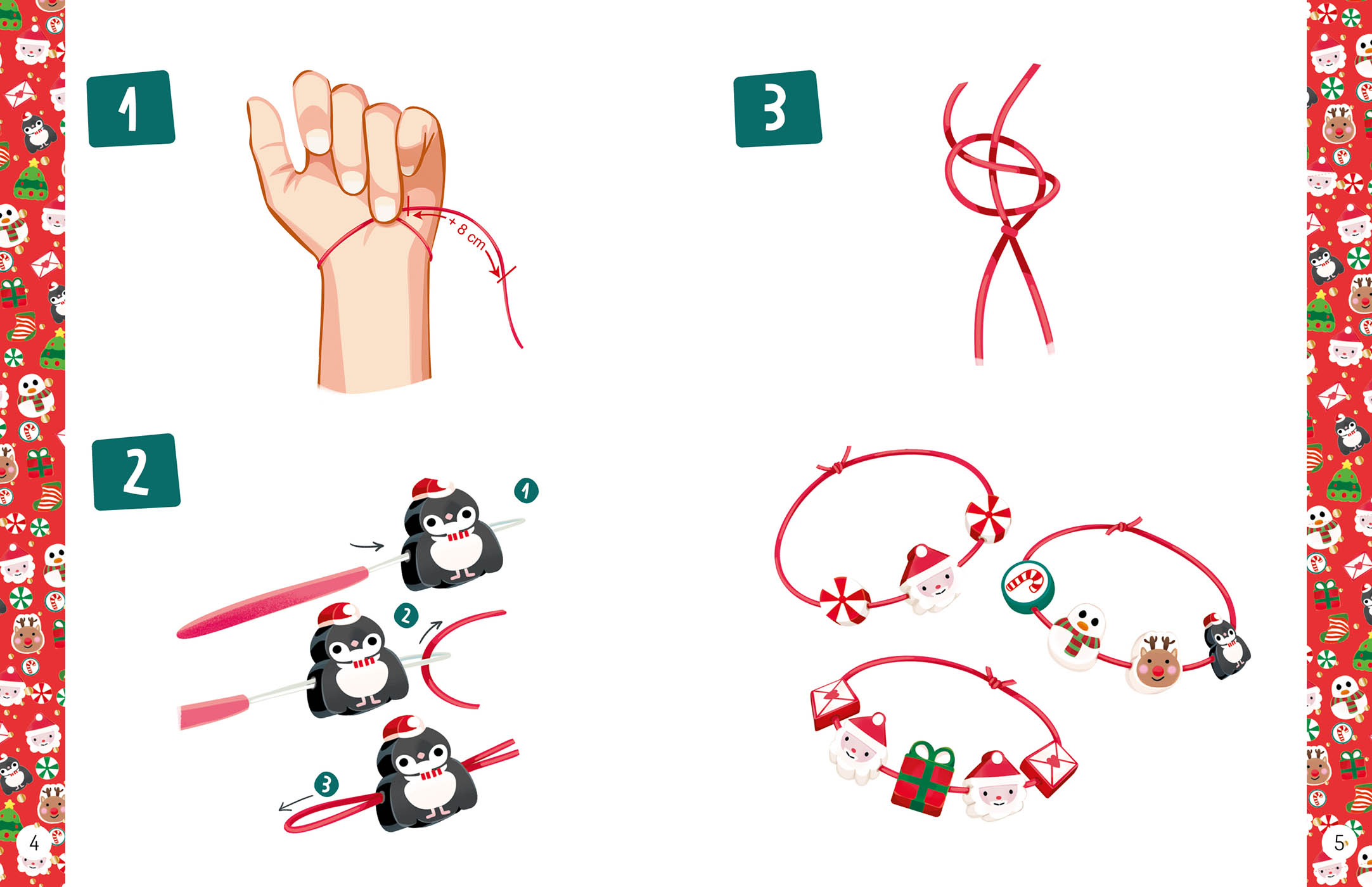 Mes Jolis Bijoux - Mes Premiers Bracelets De Noël