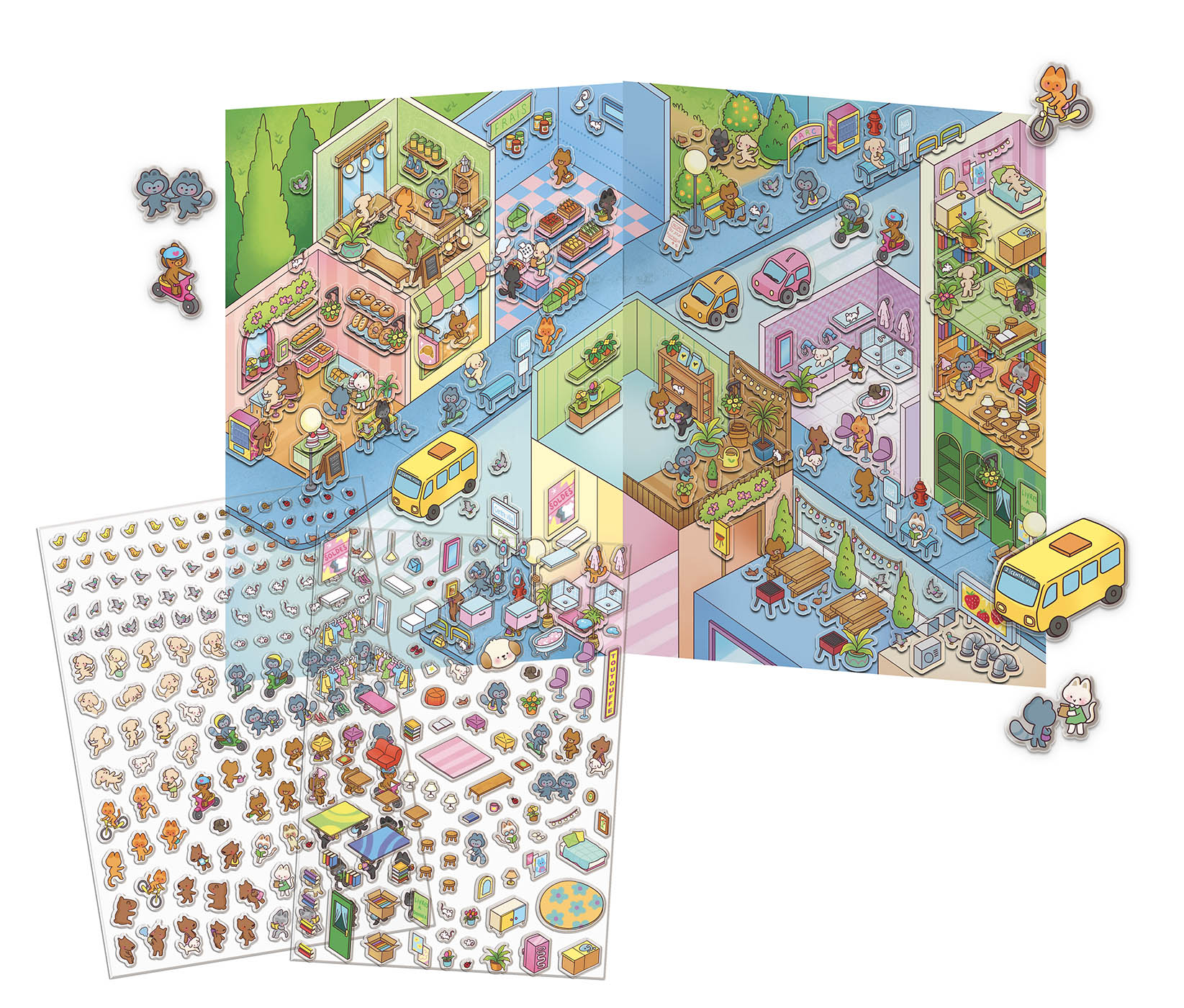 Mon Univers Cosy - Mes Petites Boutiques - Un Monde Géant À Composer !