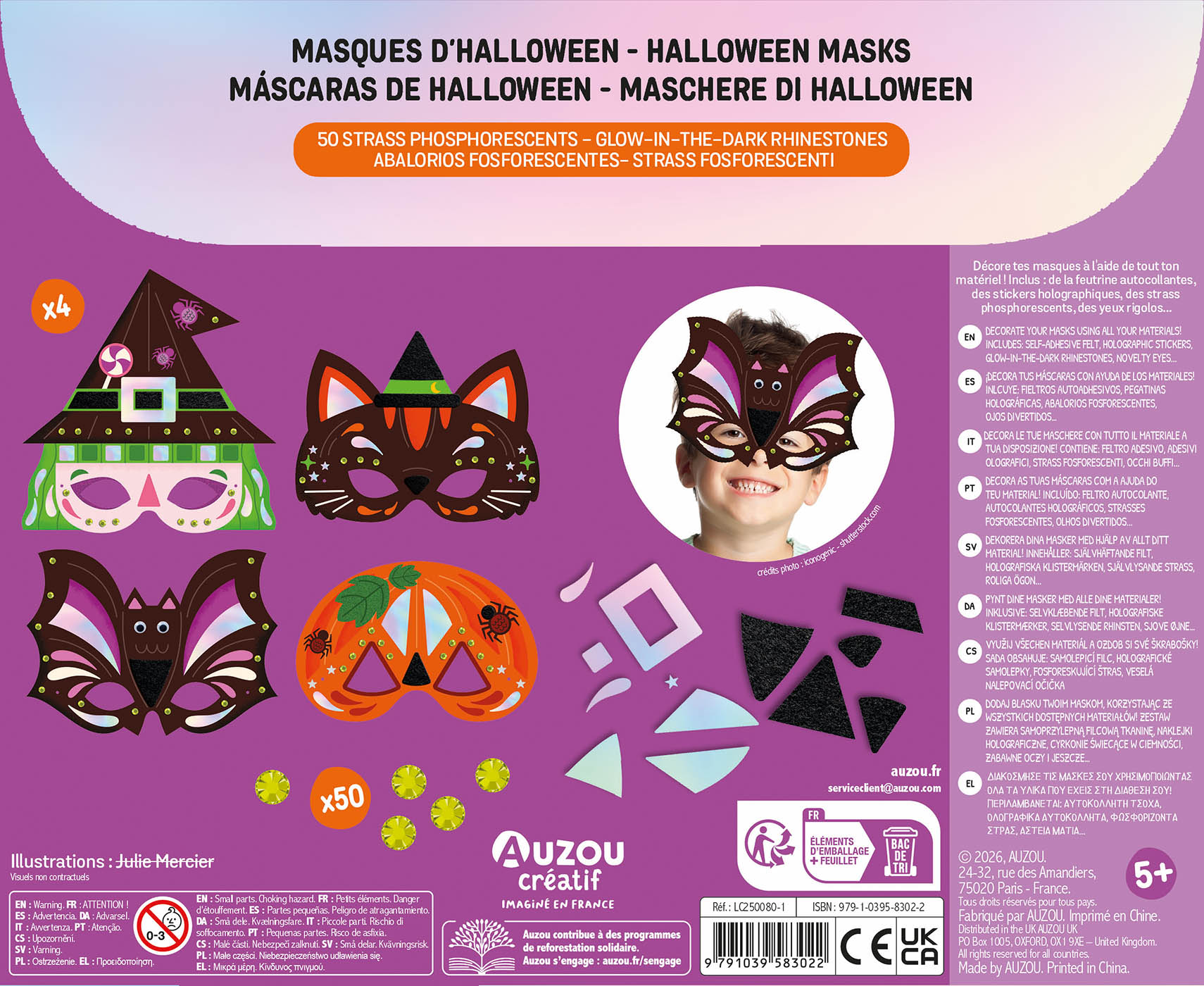 Ma Pochette D'artiste - Masques D'halloween Ma Pochette D'artiste - Masques D'halloween