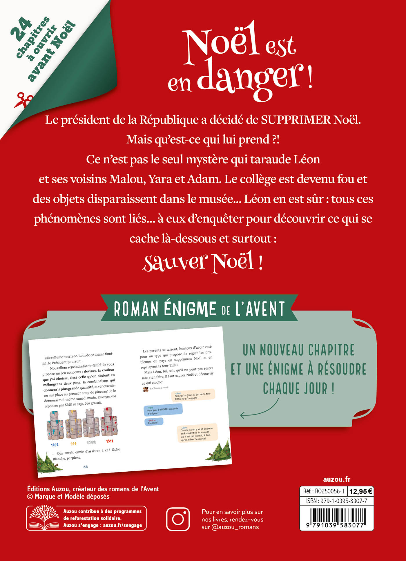 Roman Énigme De L'avent - Mystères, Énigmes Et Embûches De Noël