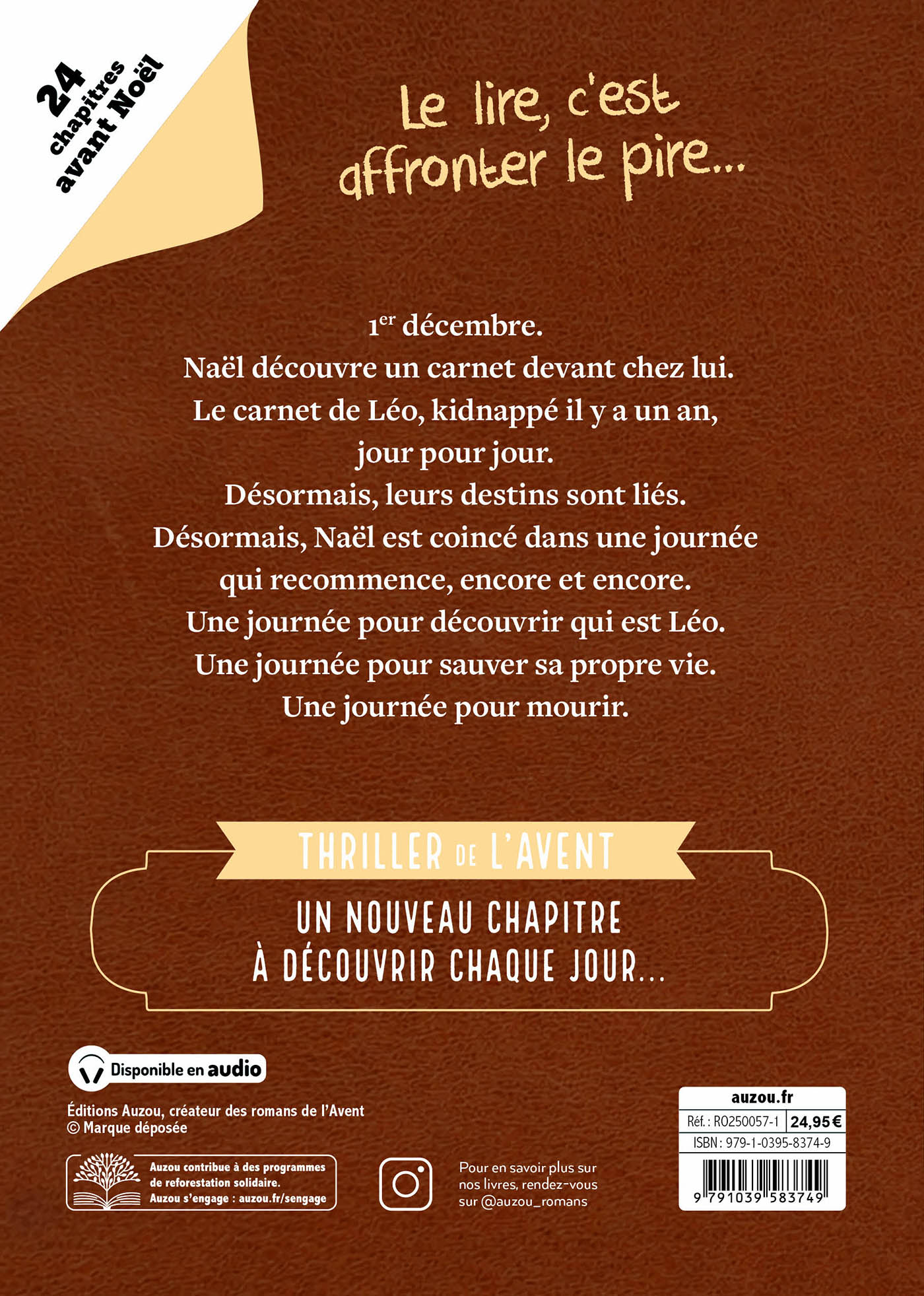 Thriller De L’avent - Le Roman Maudit - Edition Collector