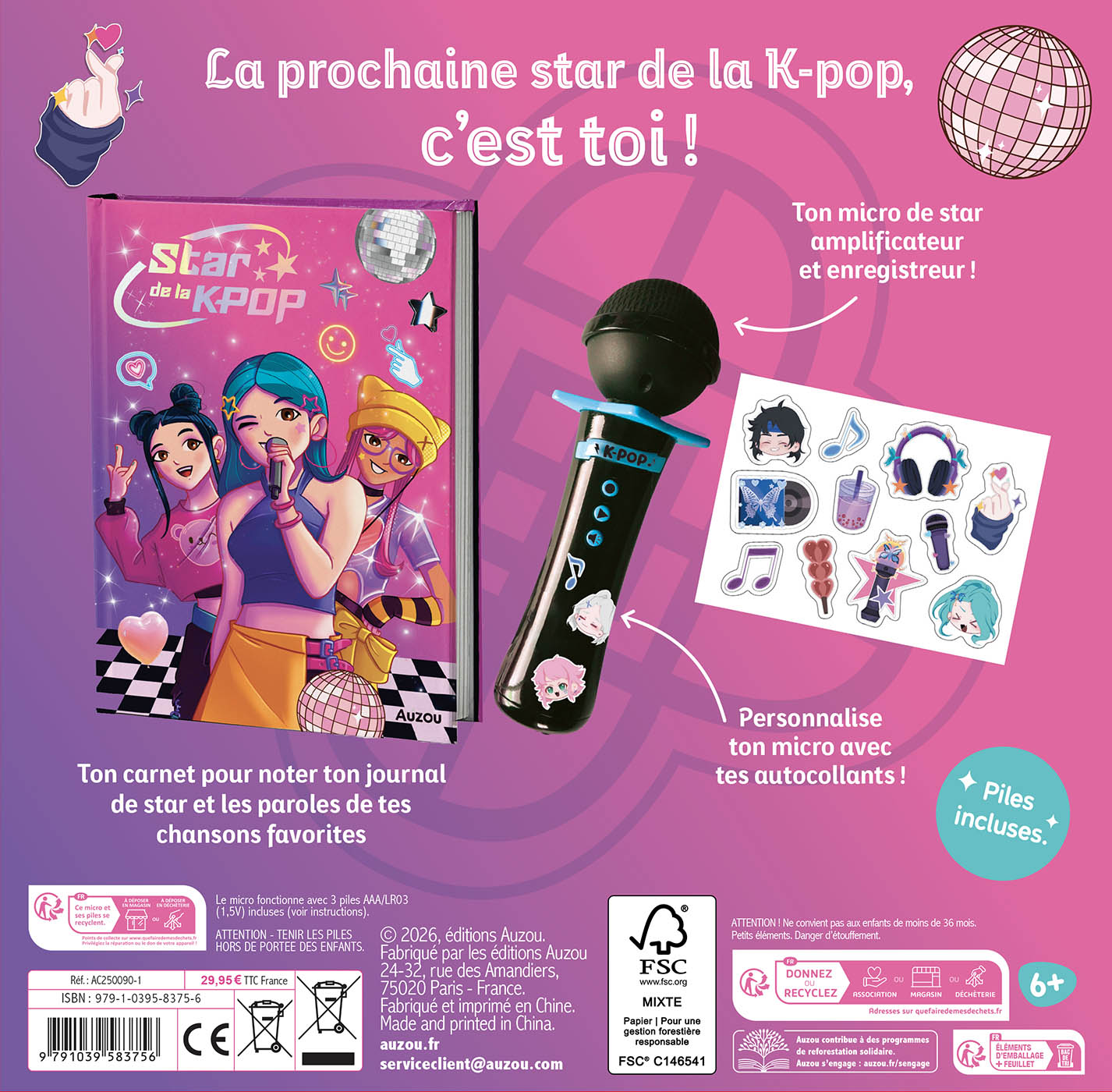 Mon Coffret De Star De La Kpop !