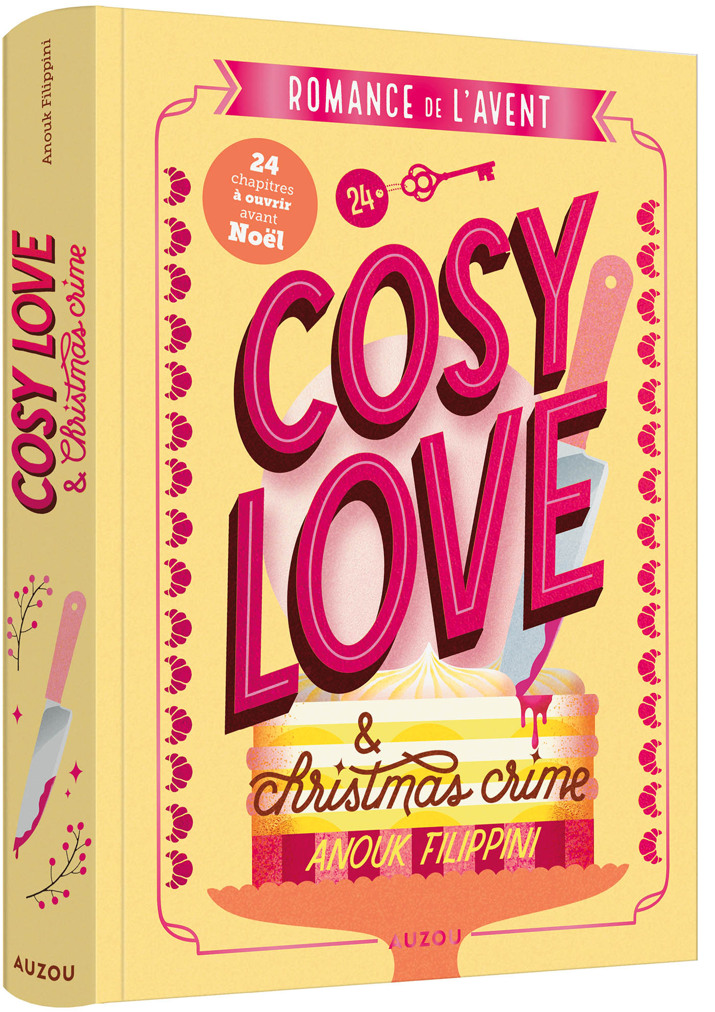 Romance De L’avent  - Cosy Love & Christmas Crime - Édition Reliée Collector - Parfum Citron