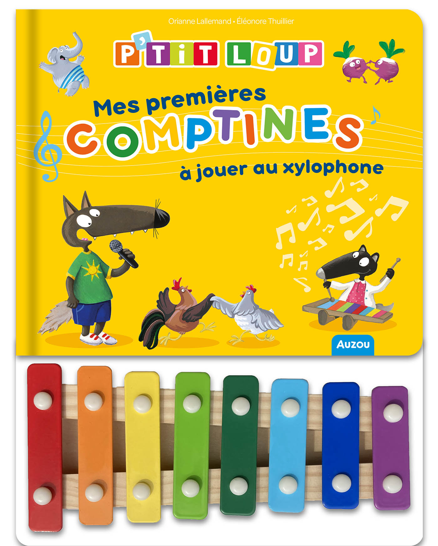 P'tit Loup - Mes Premières Comptines À Jouer Au Xylophone P'tit Loup - Mes Premières Comptines À Jouer Au Xylophone