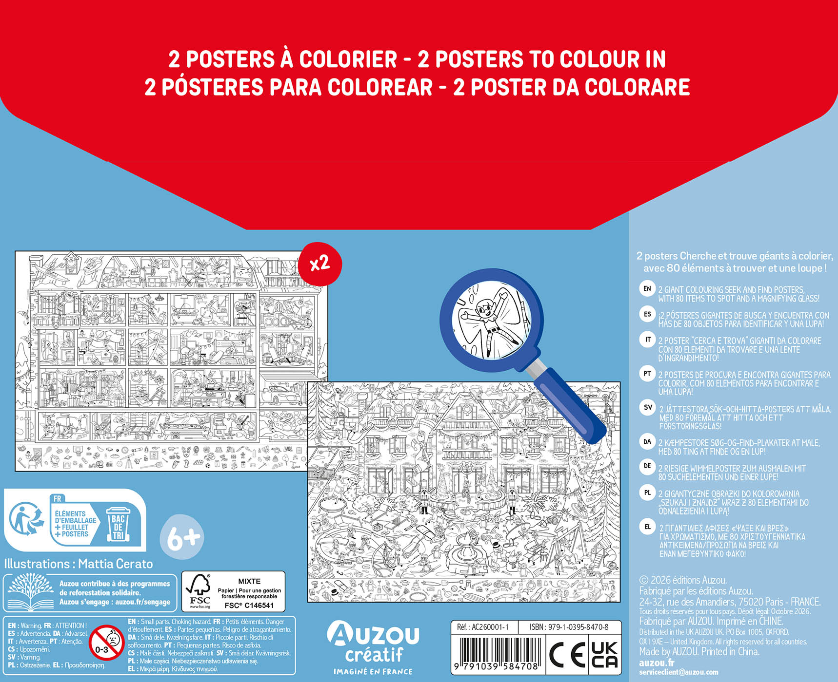 Ma Pochette D'artiste - Cherche Et Trouve Géant À Colorier - Lutins Farceurs
