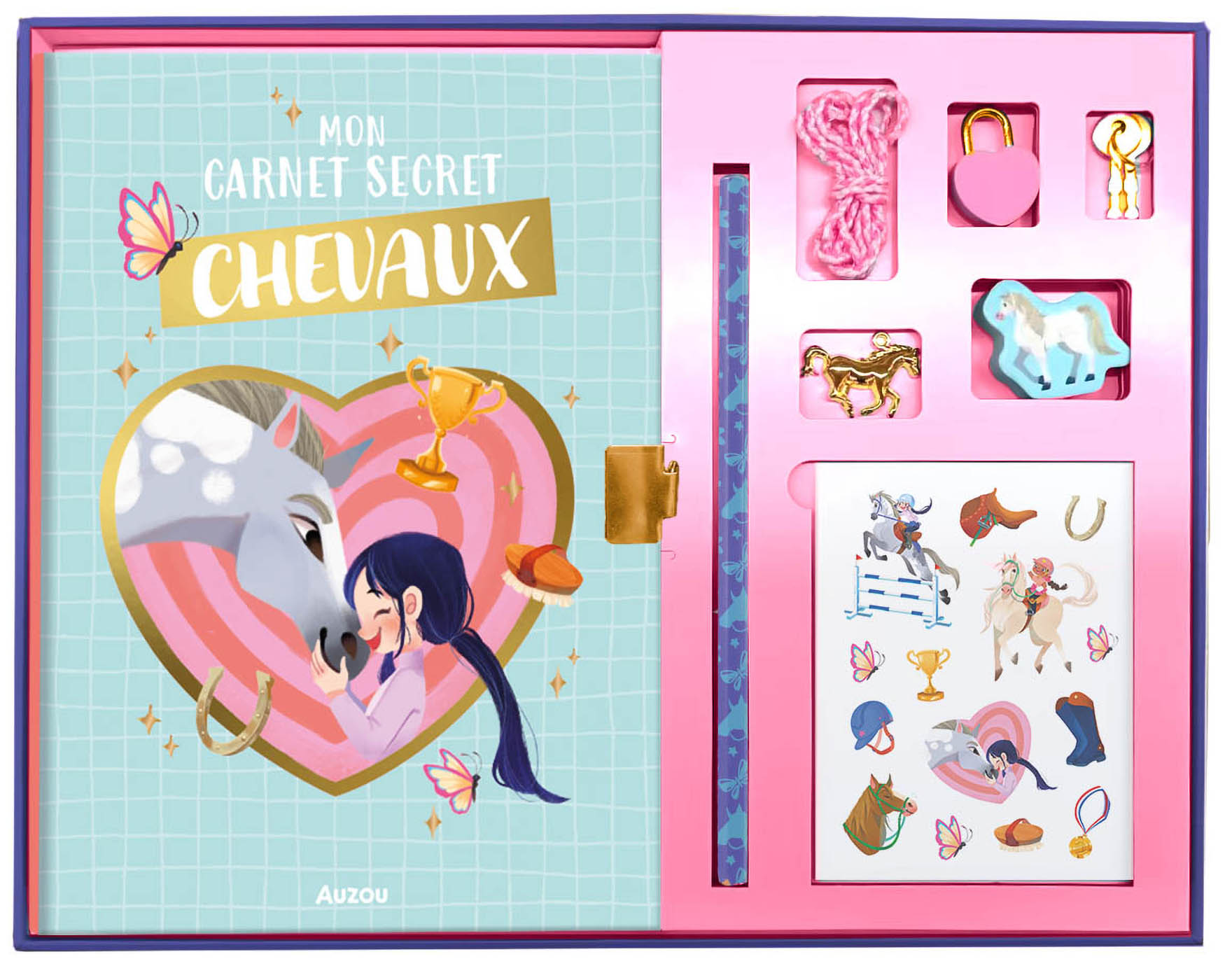 Mon Coffret Secret Chevaux Mon Coffret Secret Chevaux