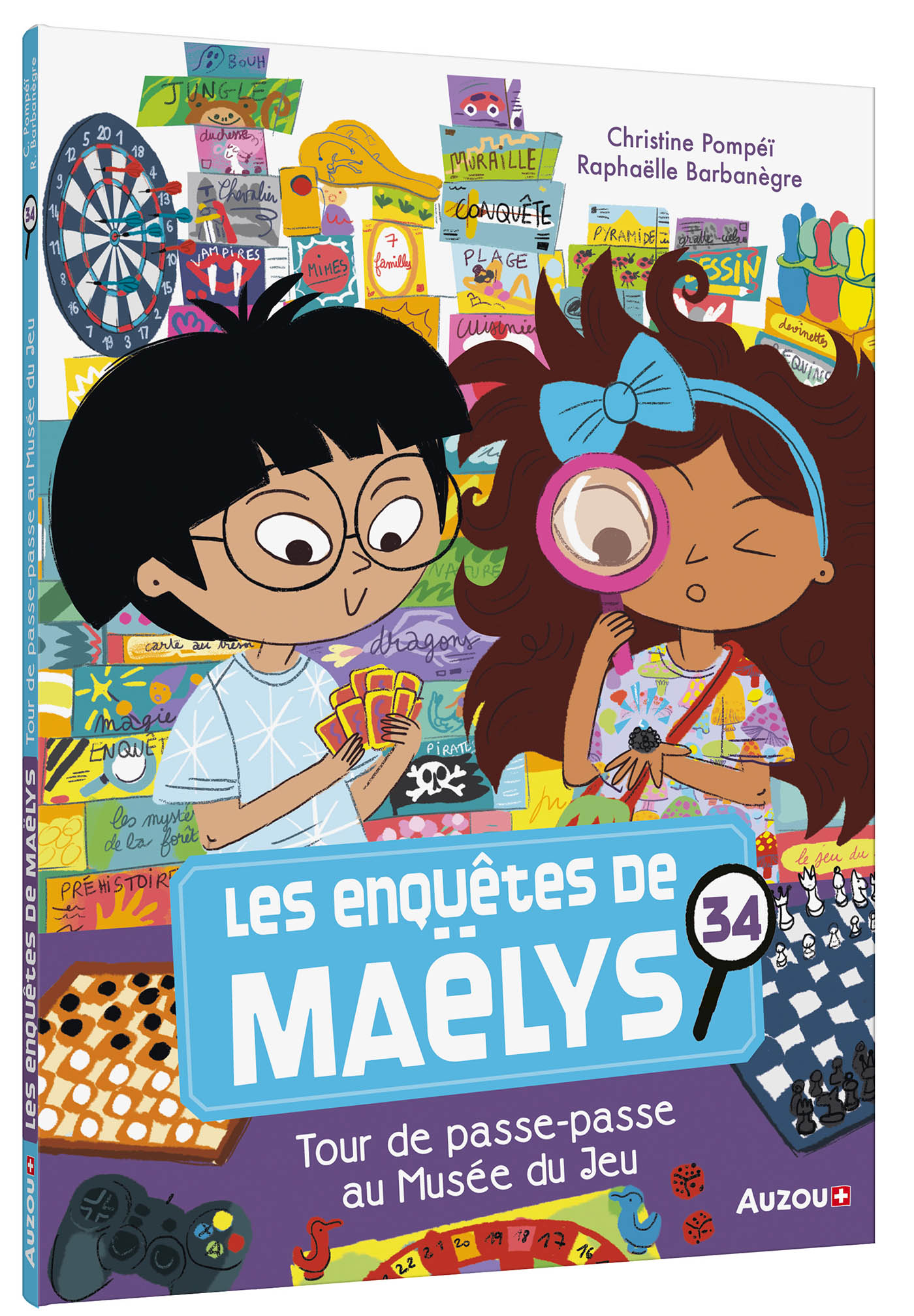 Les Enquêtes De Maëlys - Tour De Passe-Passe Au Musée Du Jeu - Tome 34