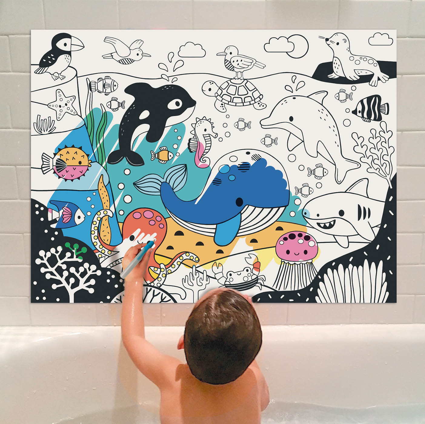 Poster De Bain Magique - Océan