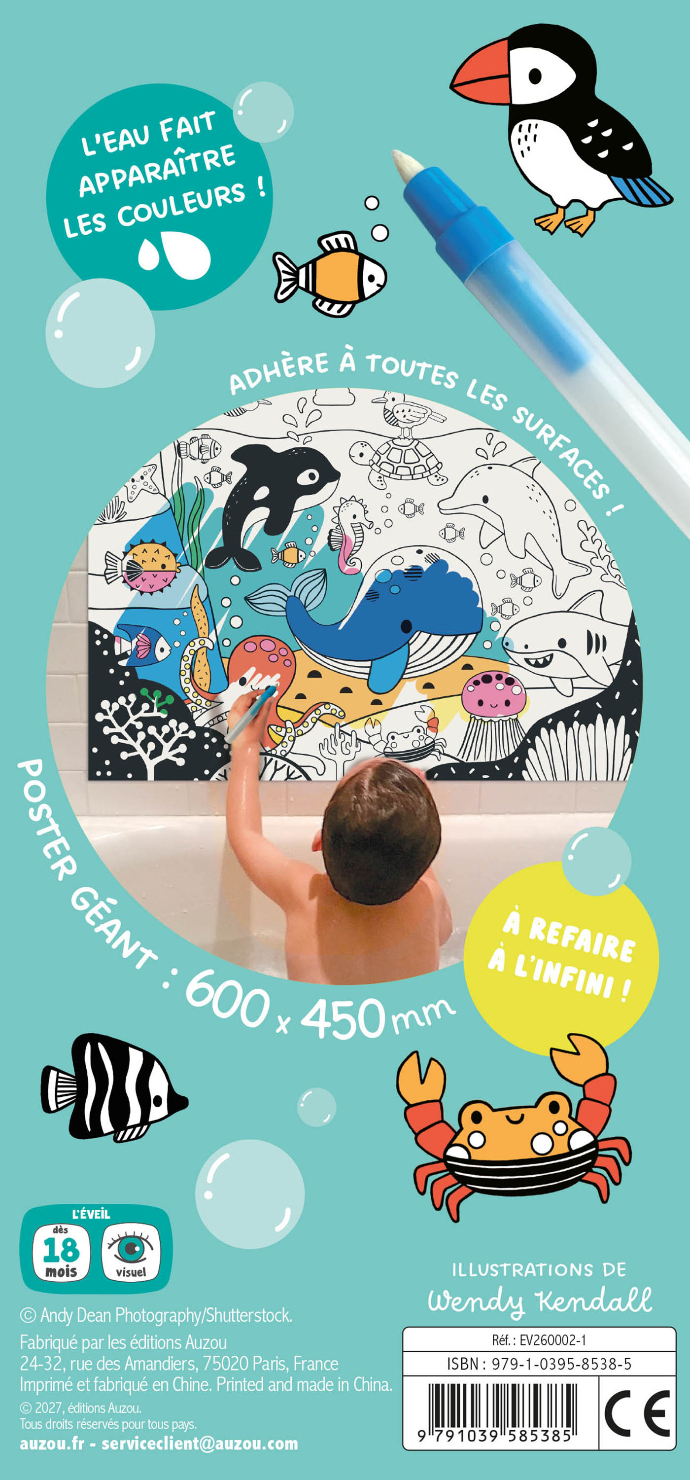 Poster De Bain Magique - Océan