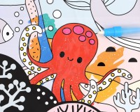 Mon Poster De Bain Magique - Océan