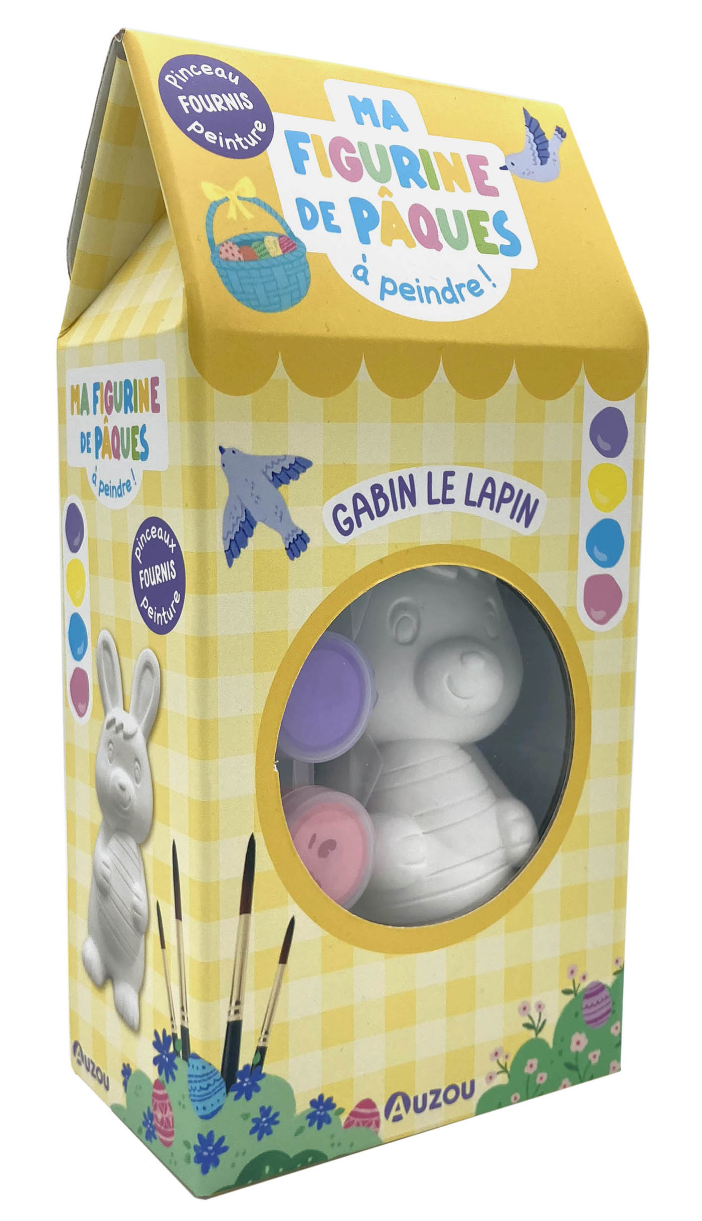 Ma Figurine De Pâques À Peindre - Gabin Le Lapin