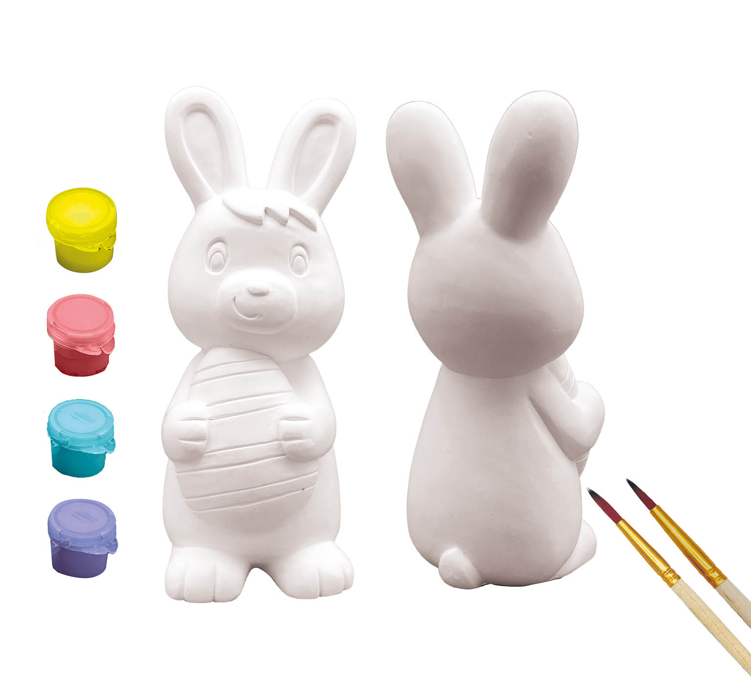 Ma Figurine De Pâques À Peindre - Gabin Le Lapin