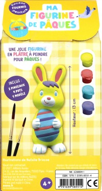 Ma Figurine De Pâques À Peindre - Gabin Le Lapin