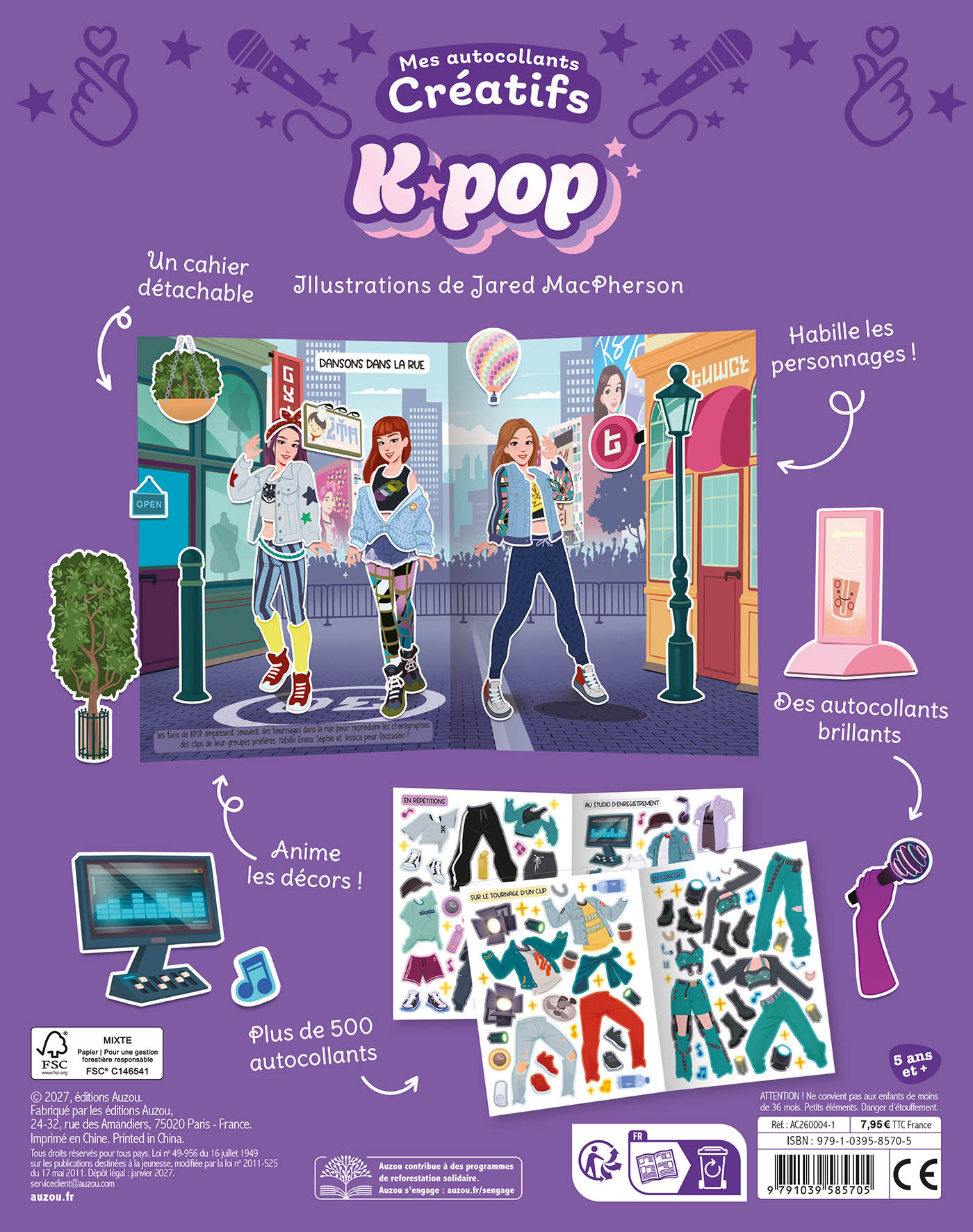 Mes 500 Autocollants Créatifs - K-Pop Mes 500 Autocollants Créatifs - K-Pop