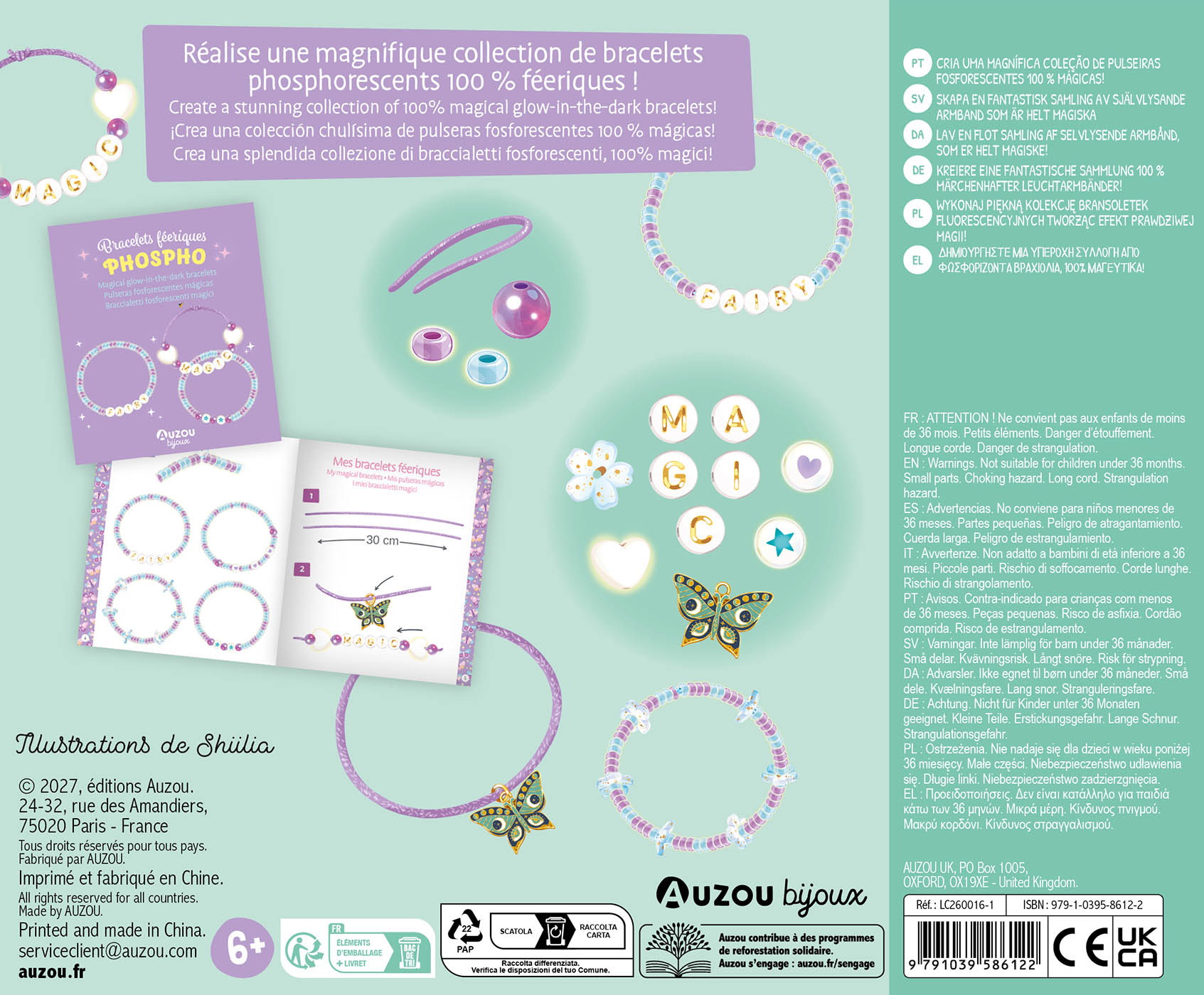 Mes Jolis Bijoux - Bracelets Féériques Phospho
