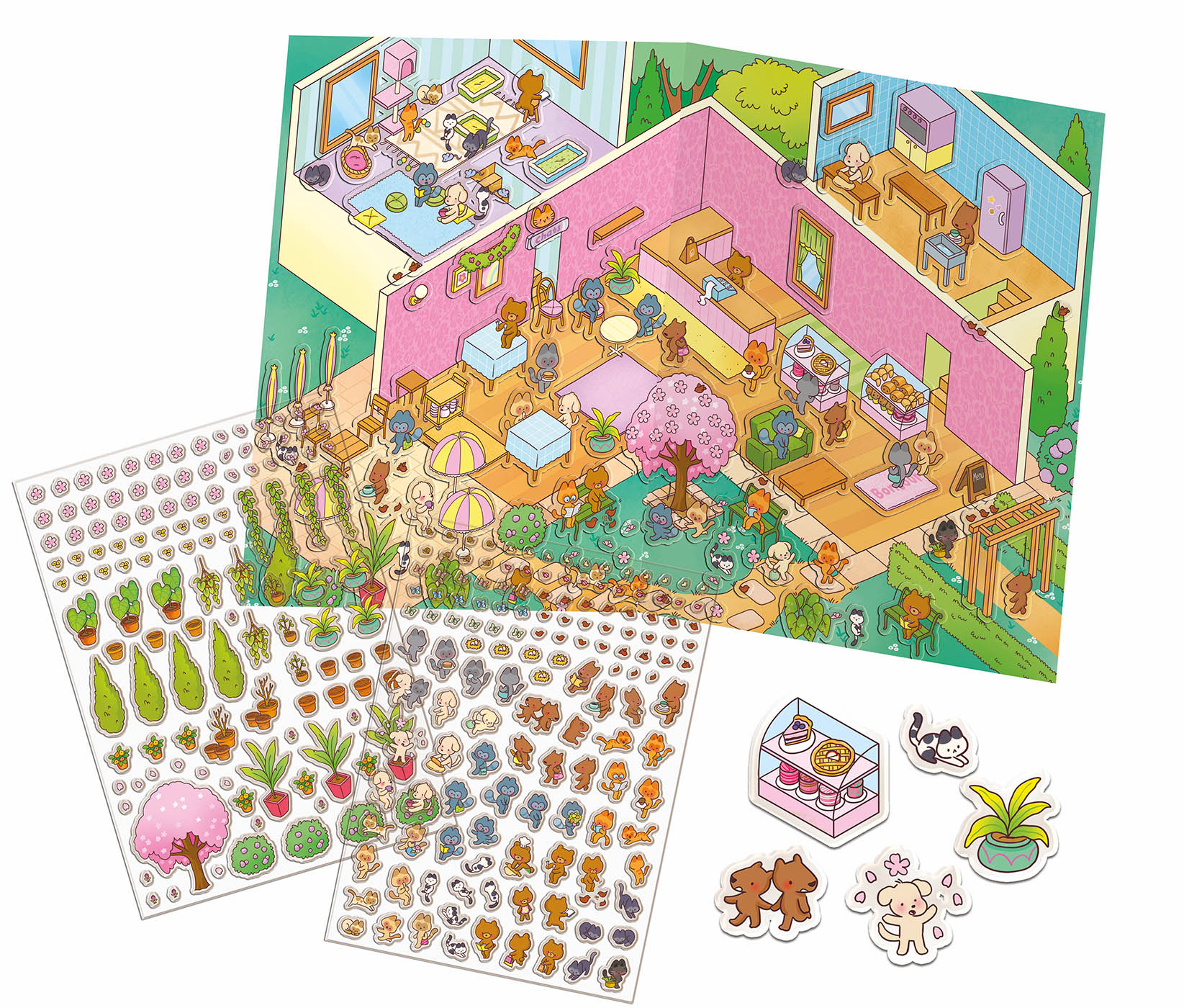 Mon Univers Cosy - 500 Autocollants - Mon Petit Salon De Thé
