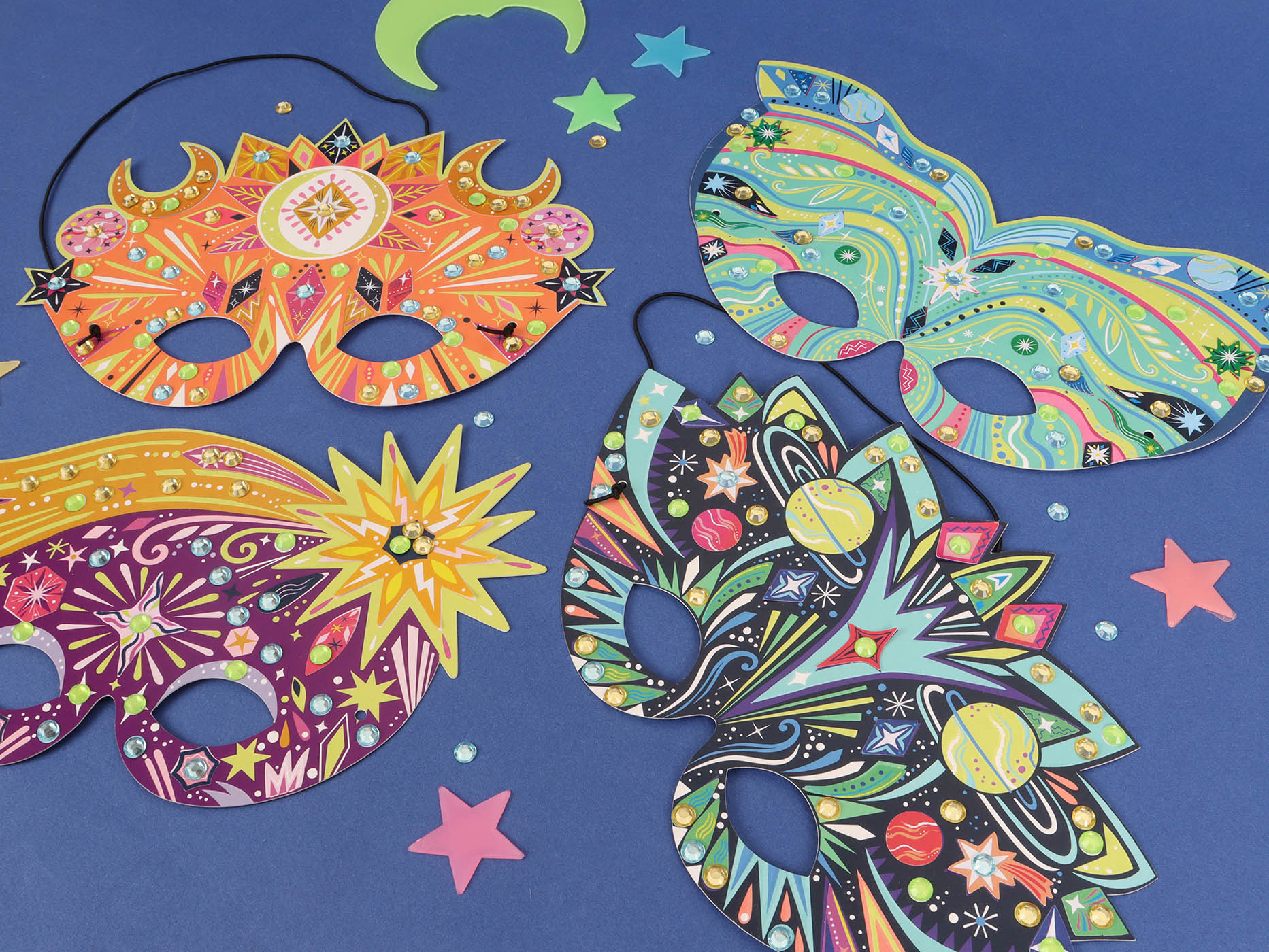Ma Pochette D'artiste - Mes Masques Phosphorescents Ma Pochette D'artiste - Mes Masques Phosphorescents