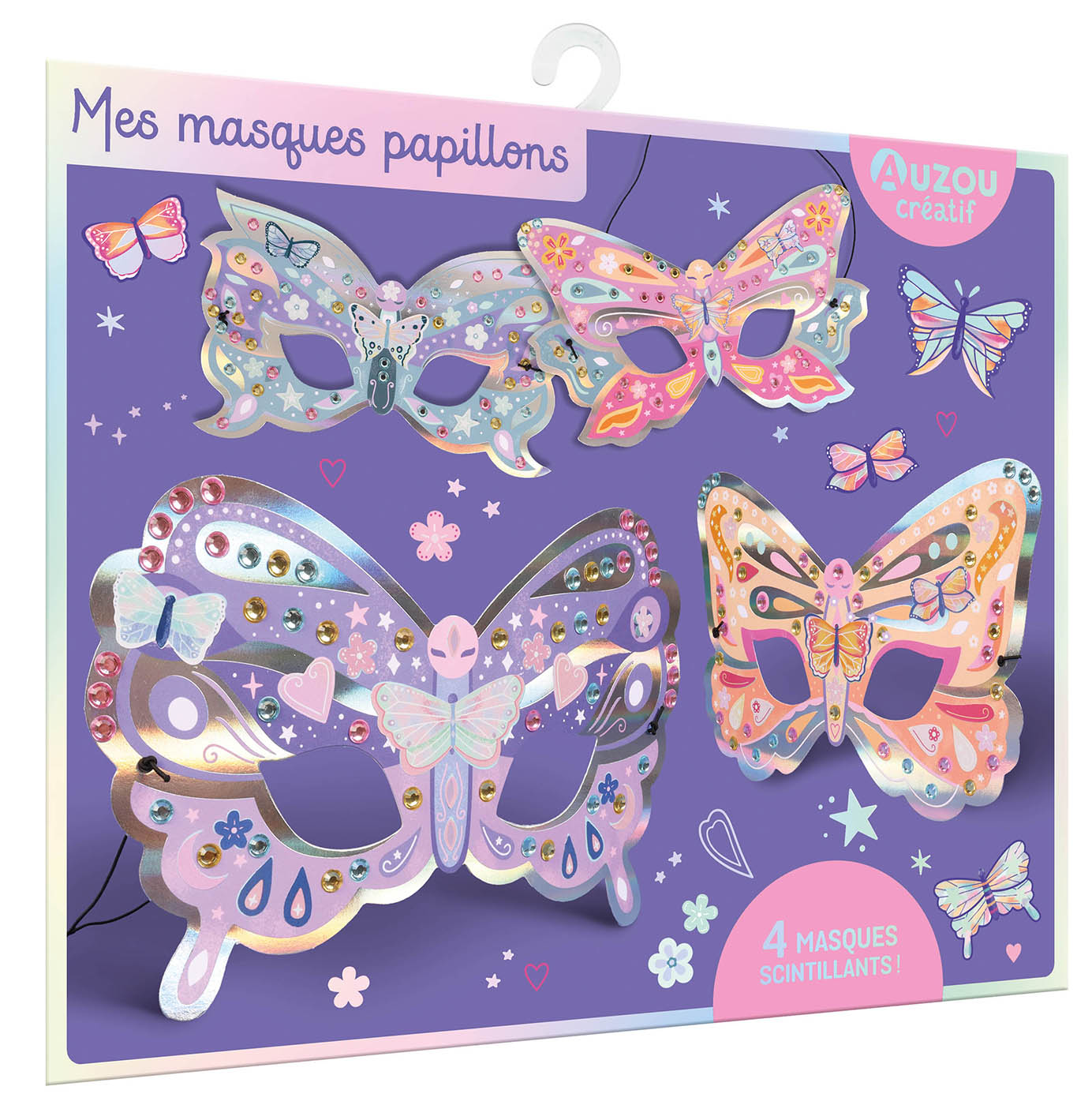 Ma Pochette D'artiste - Mes Masques Papillons Ma Pochette D'artiste - Mes Masques Papillons