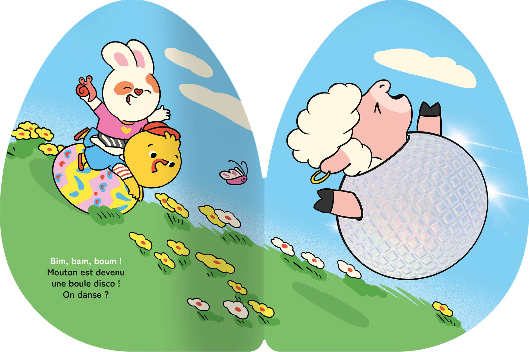 Livre À Toucher Pâques - Les Oeufs Surprises !