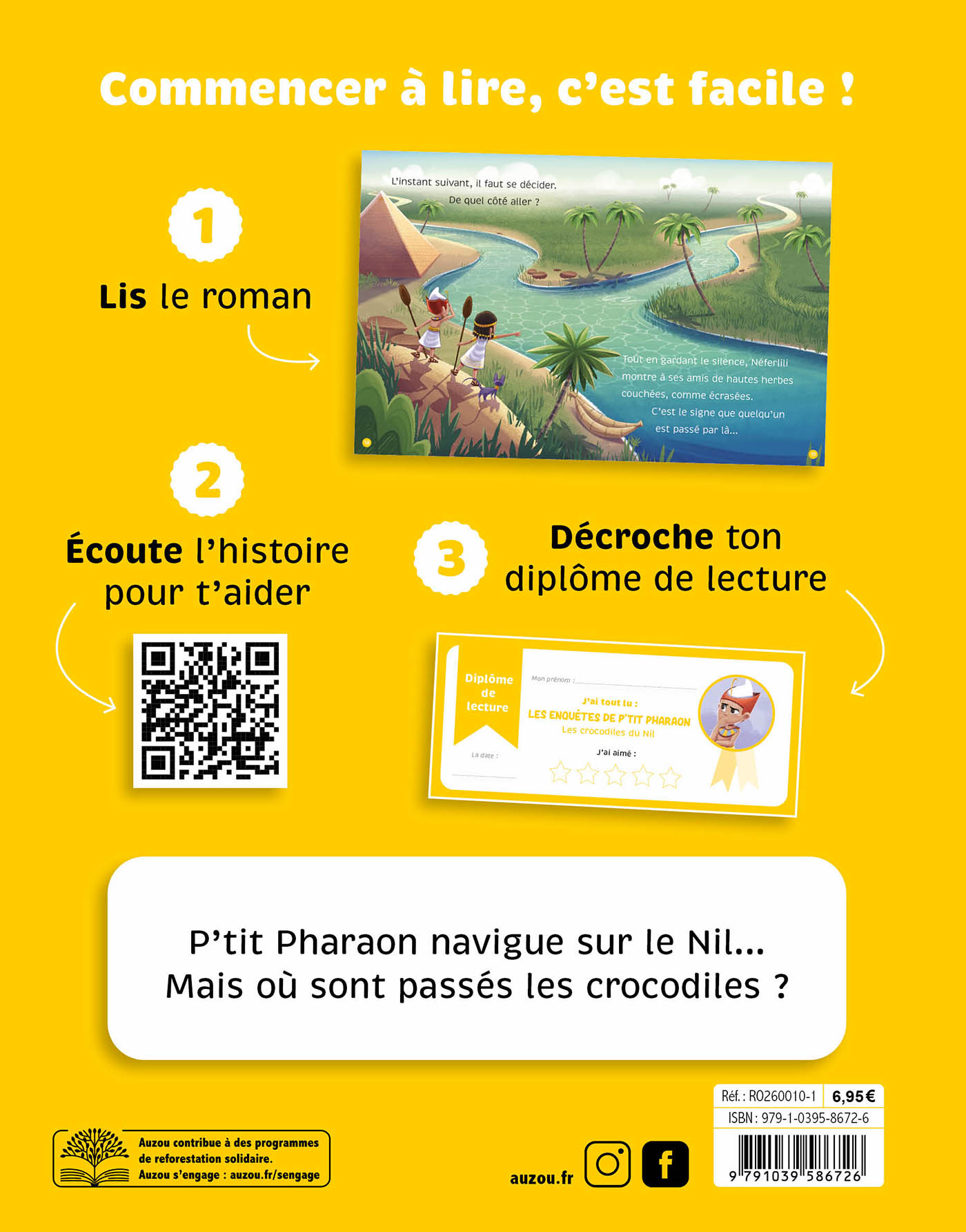 Les Enquêtes De P’tit Pharaon  - Les Crocodiles Du Nil