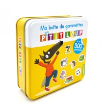 Boîte métal - 300 gommettes - P'tit loup 2