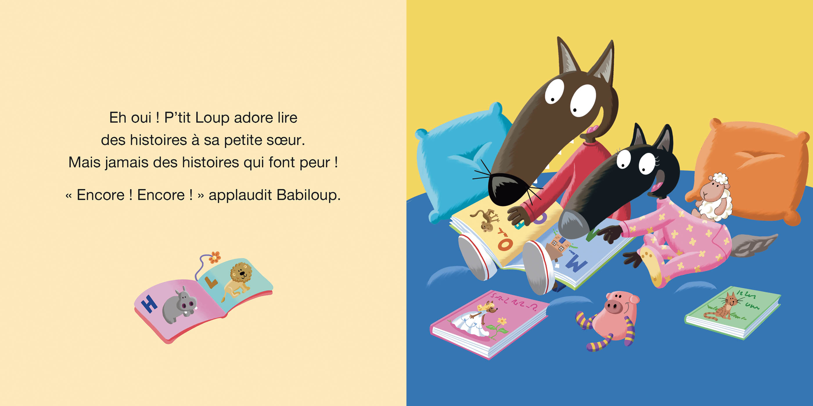 P'tit Loup Aime Les Livres
