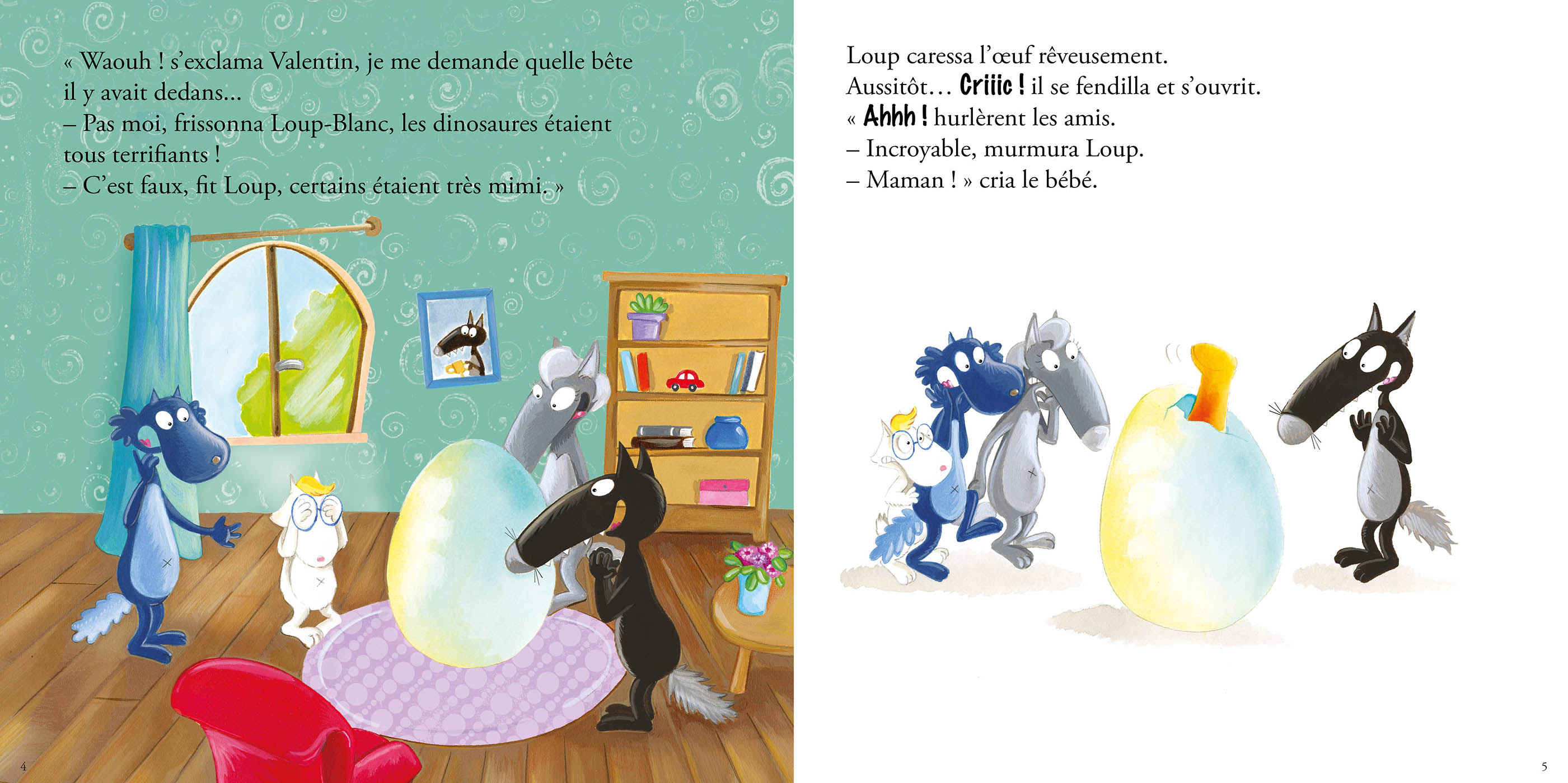 Le Loup Qui Adorait Les Dinosaures Le Loup Qui Adorait Les Dinosaures