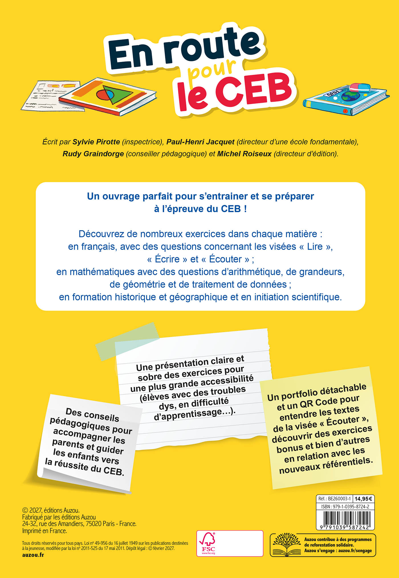 En Route Pour Le C.e.b. - Edition 2027