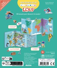 Mon Aventure Aimantée - Mon Premier Atlas Aimanté Loup