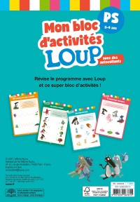 Mon Bloc D'activités Avec Loup - Ps