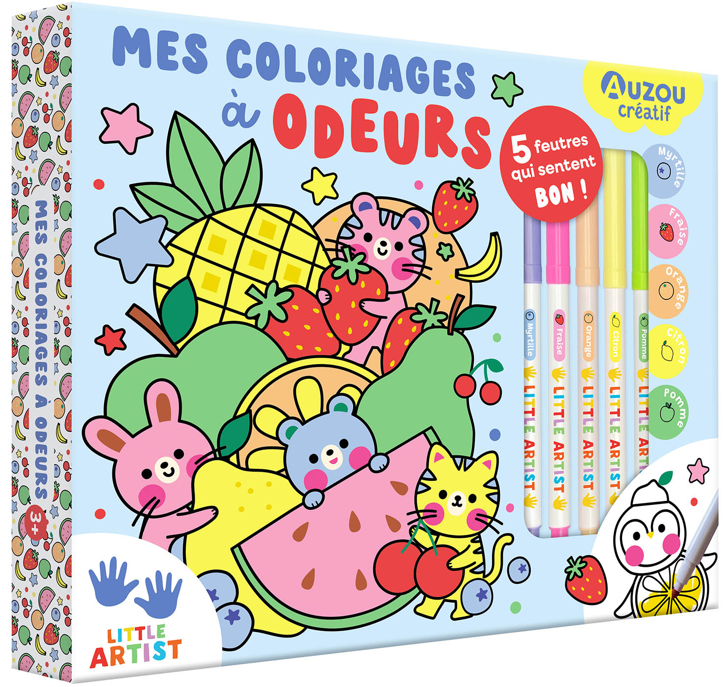 Mon Coffret D'artiste - Little Artist - Mes Premiers Coloriages À Odeurs Mon Coffret D'artiste - Little Artist - Mes Premiers Coloriages À Odeurs