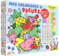 Mon coffret d'artiste - Little artist - Mes premiers coloriages à odeurs