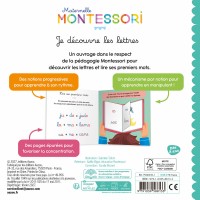 Maternelle Montessori - Je Découvre Les Lettres